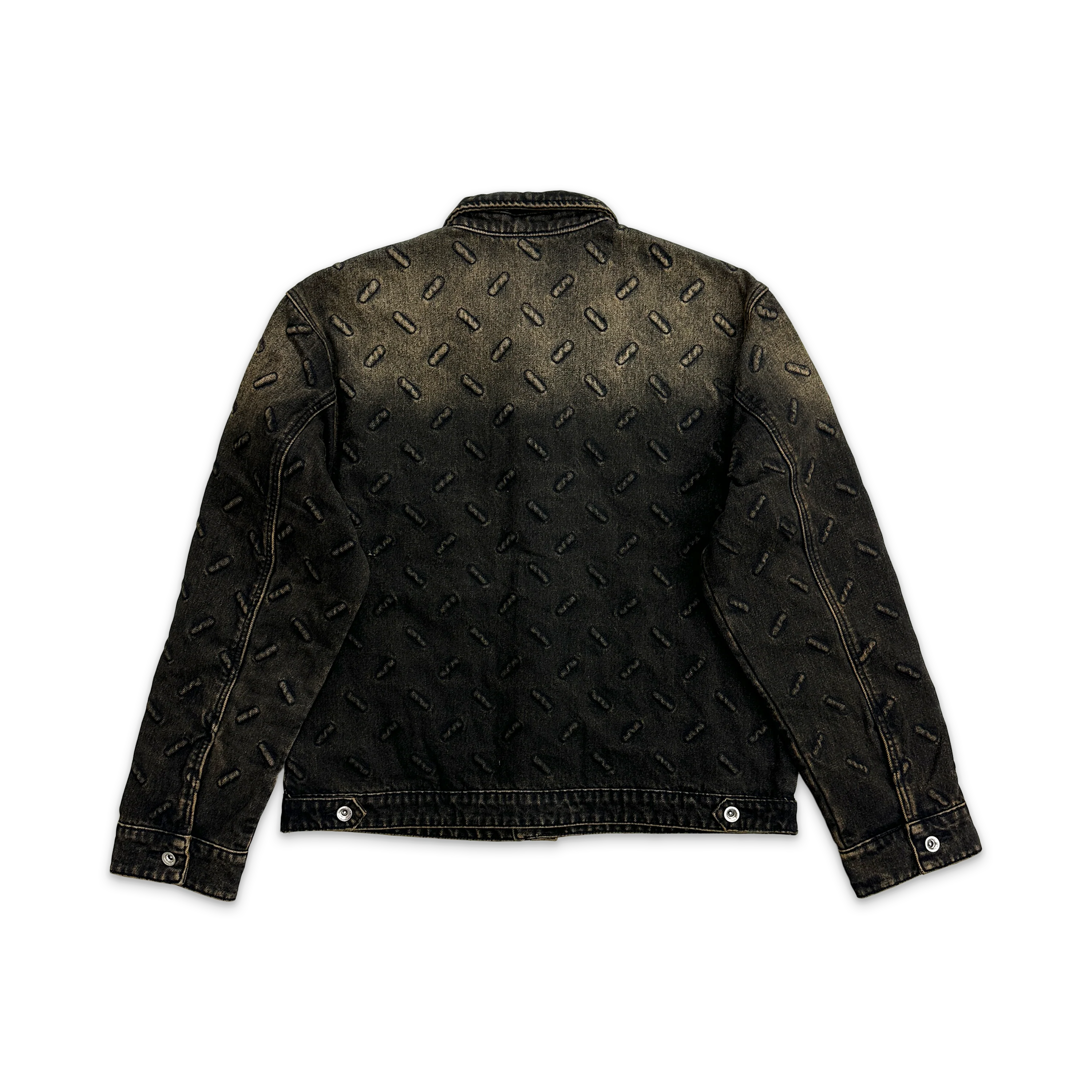 Thread Plate Trucker Jacket "Coal" - Image 2