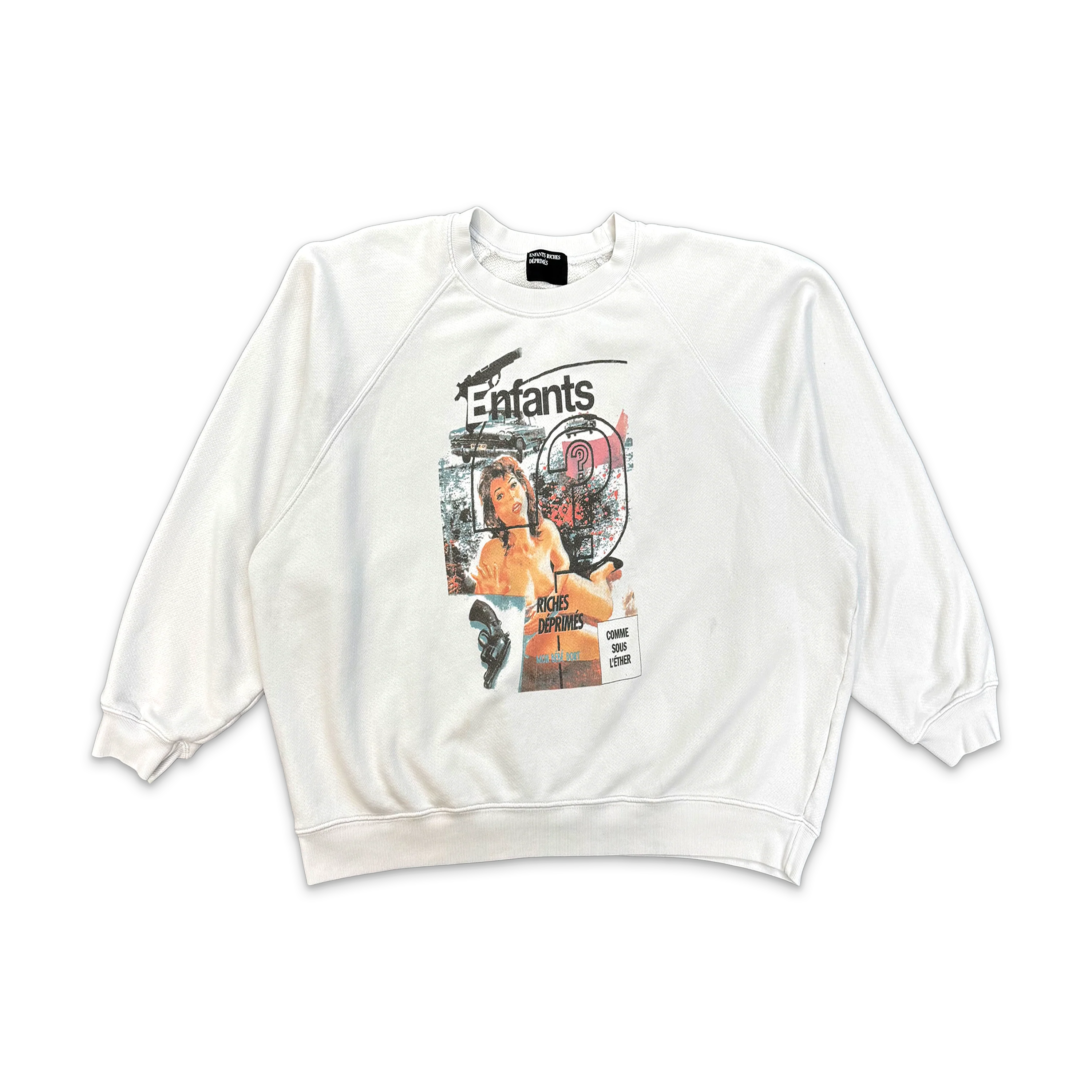 Thrilling Raglan Sweatshirt "Faded Ivory"
