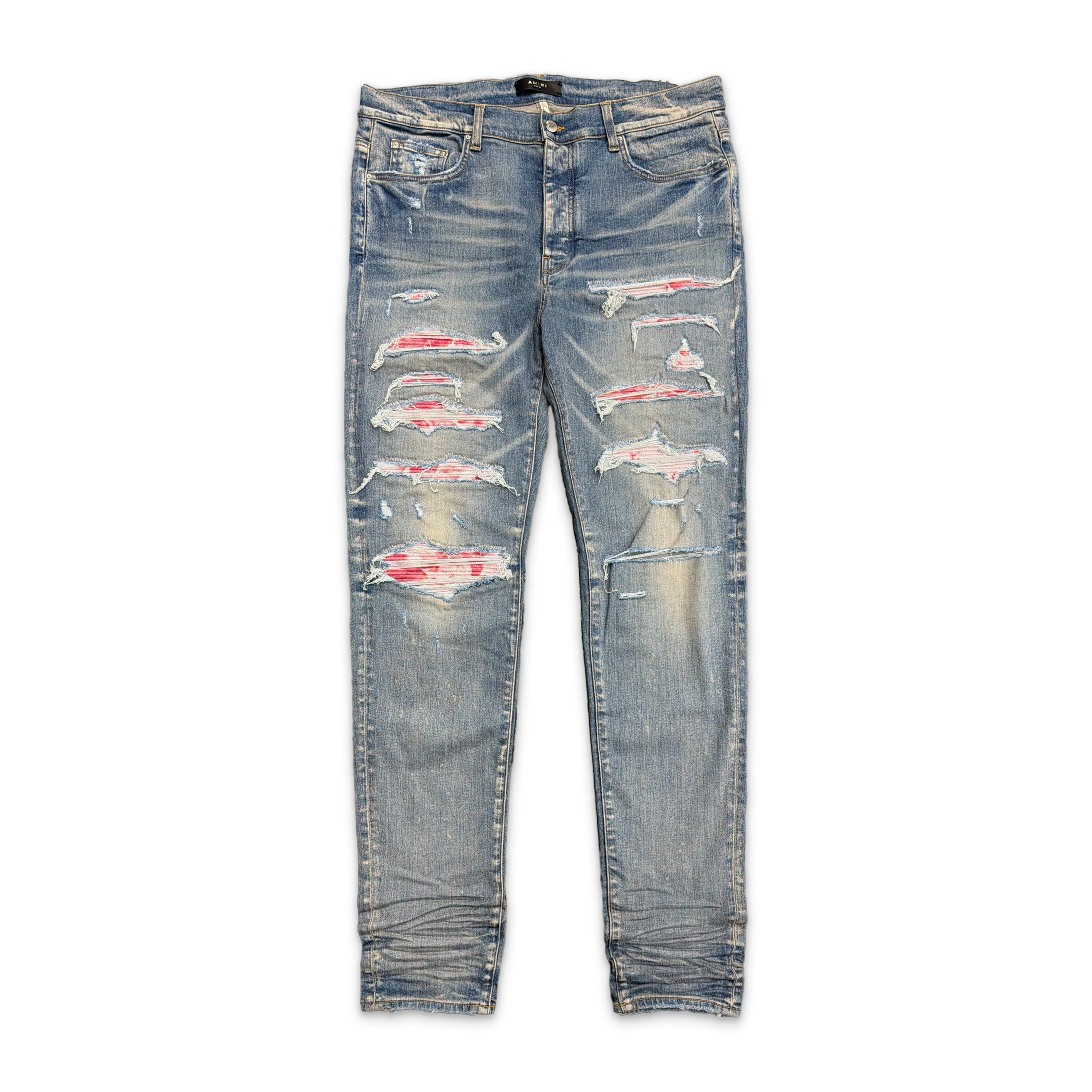 Tie Dye Peach Patch MX1 Thrasher Denim "Clay Indigo"