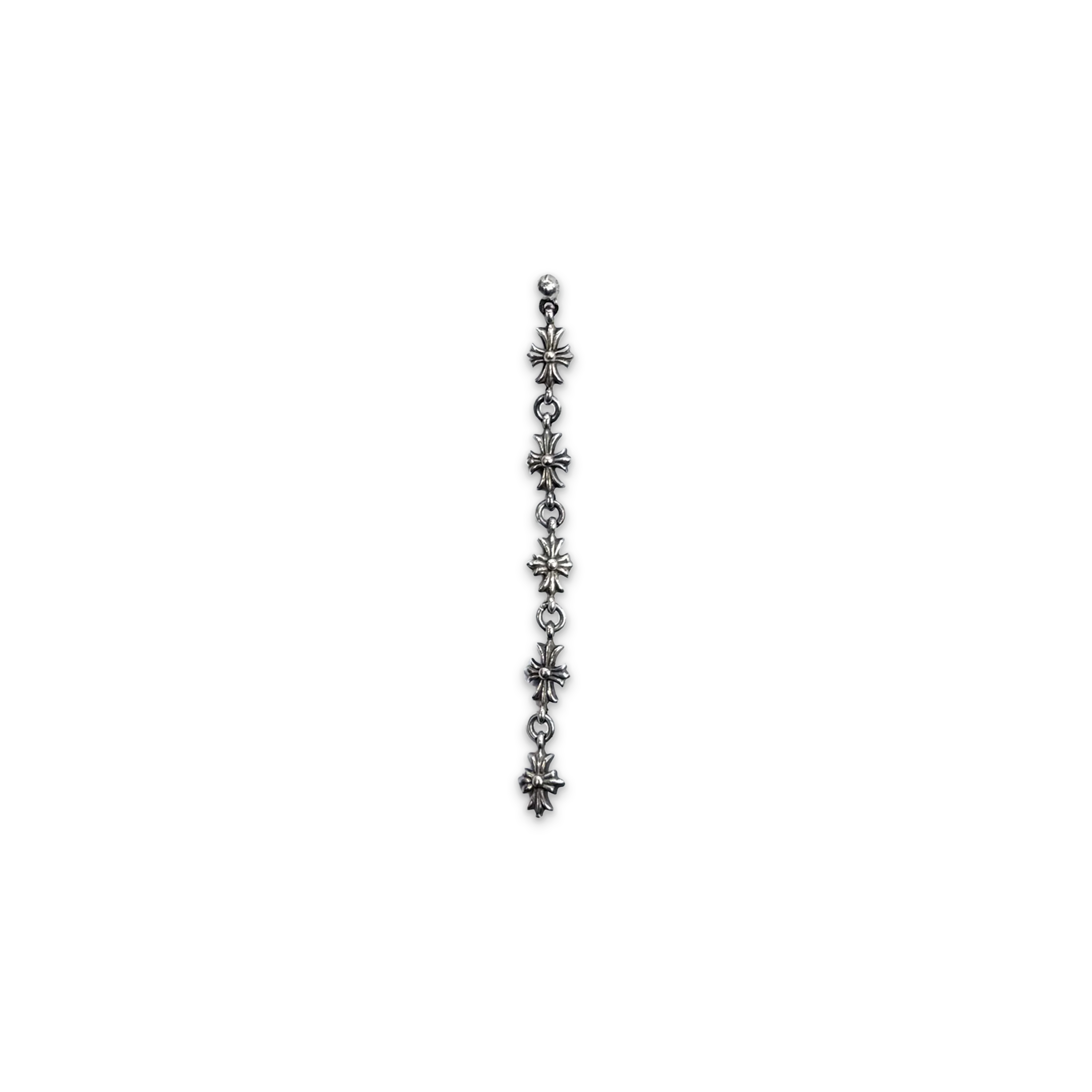 Tiny E Dangle Earring 5 Link Earring