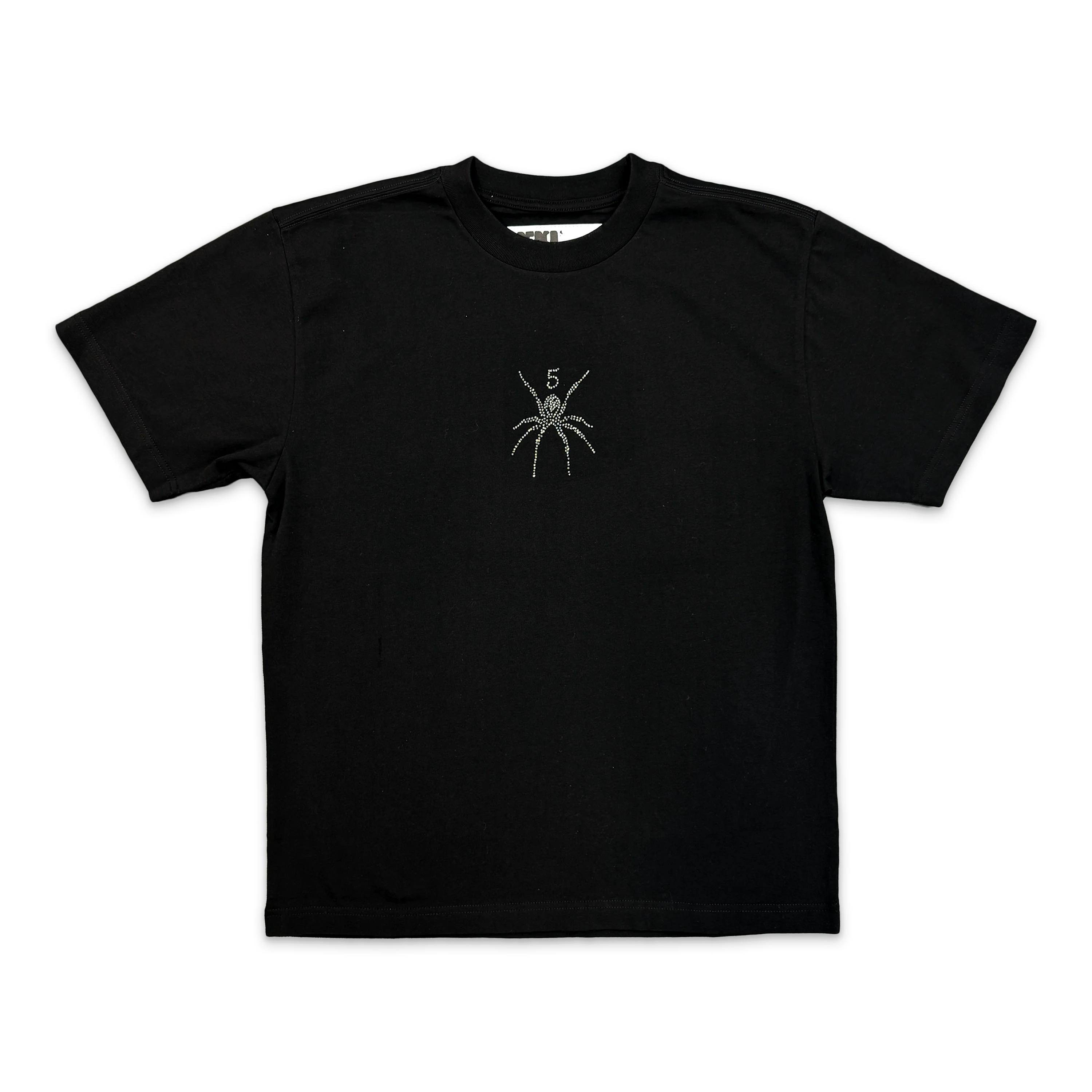 TM Rhinestone Tee "Black"