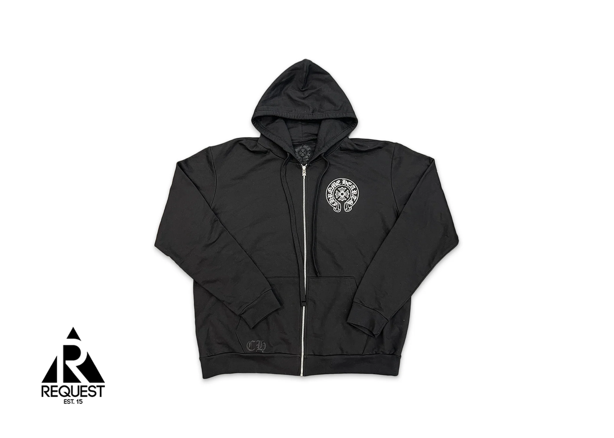 Tokyo Horseshoe Zip-Up Hoodie "Black"