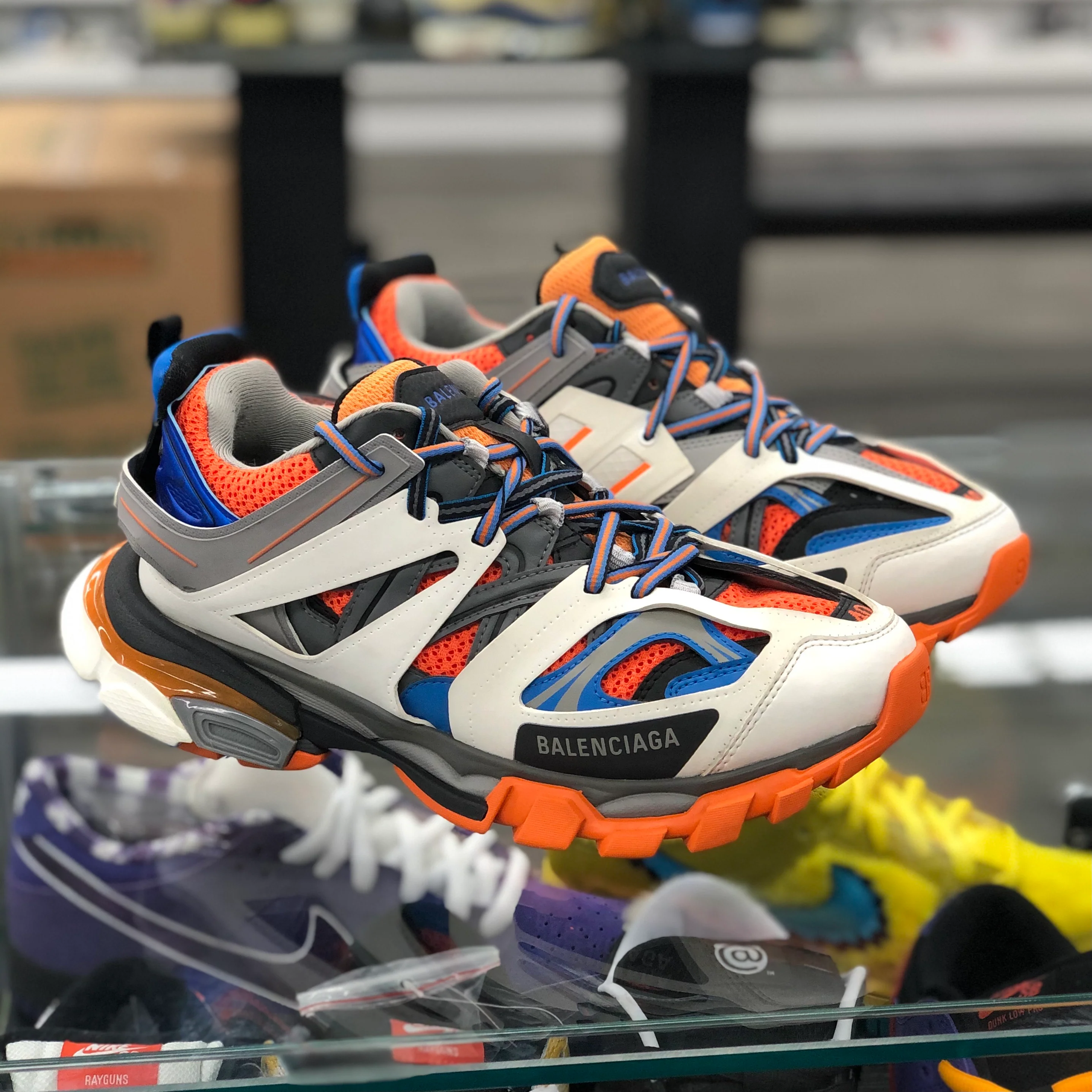 Track Sneaker "Blue Orange” - Image 2