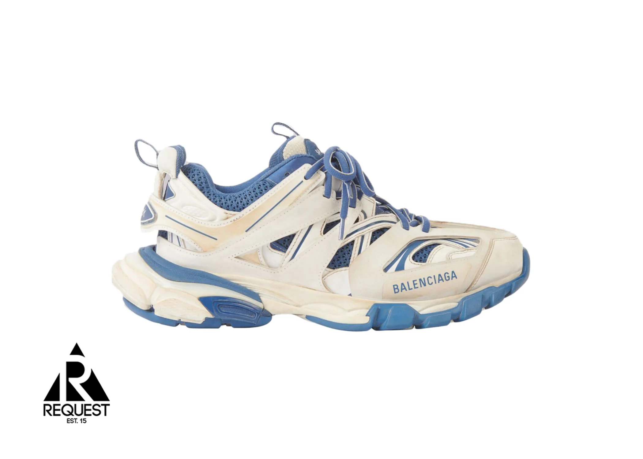 Track Worn Out “White Blue”