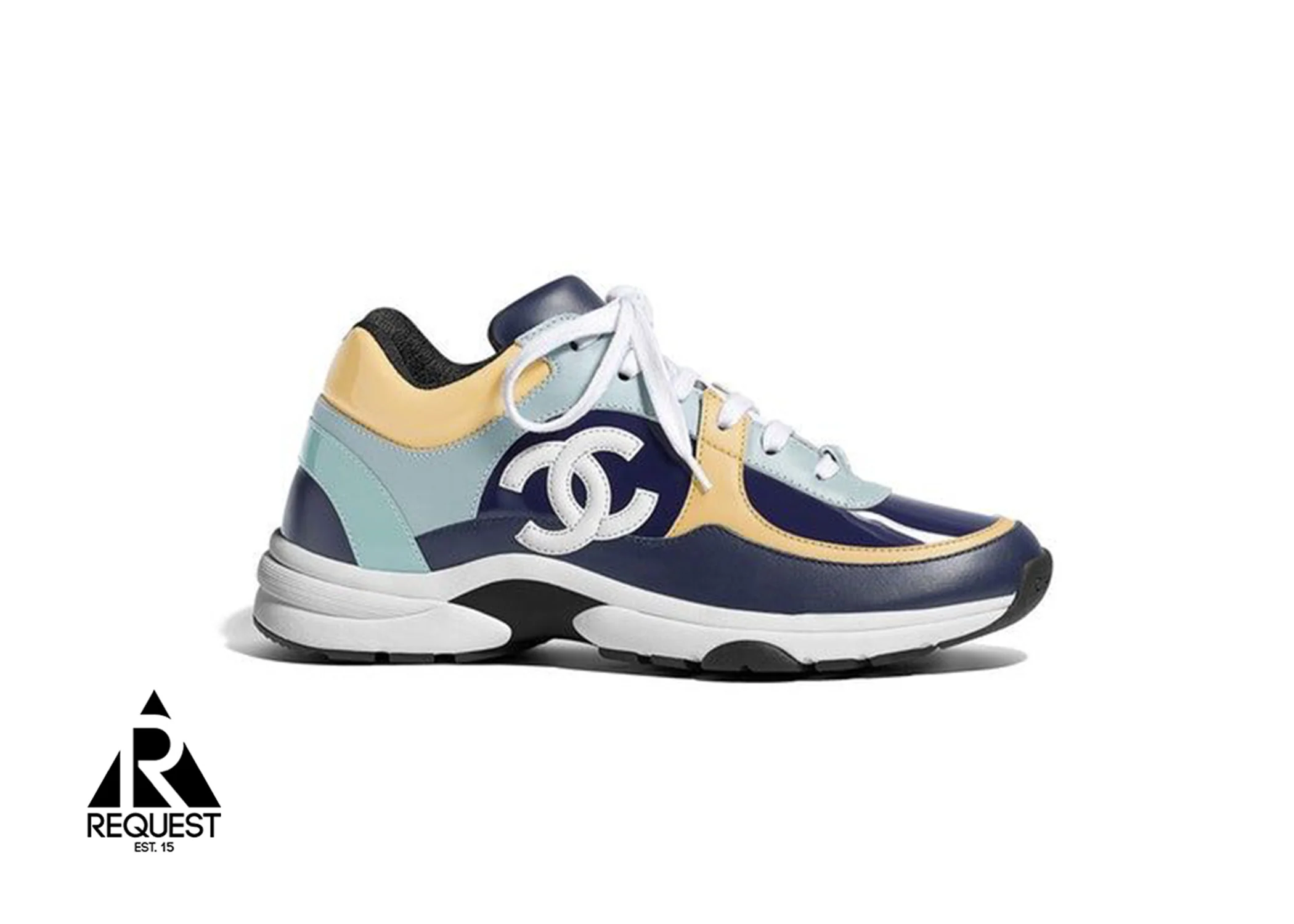 Trainer Low “Yellow Navy Black”
