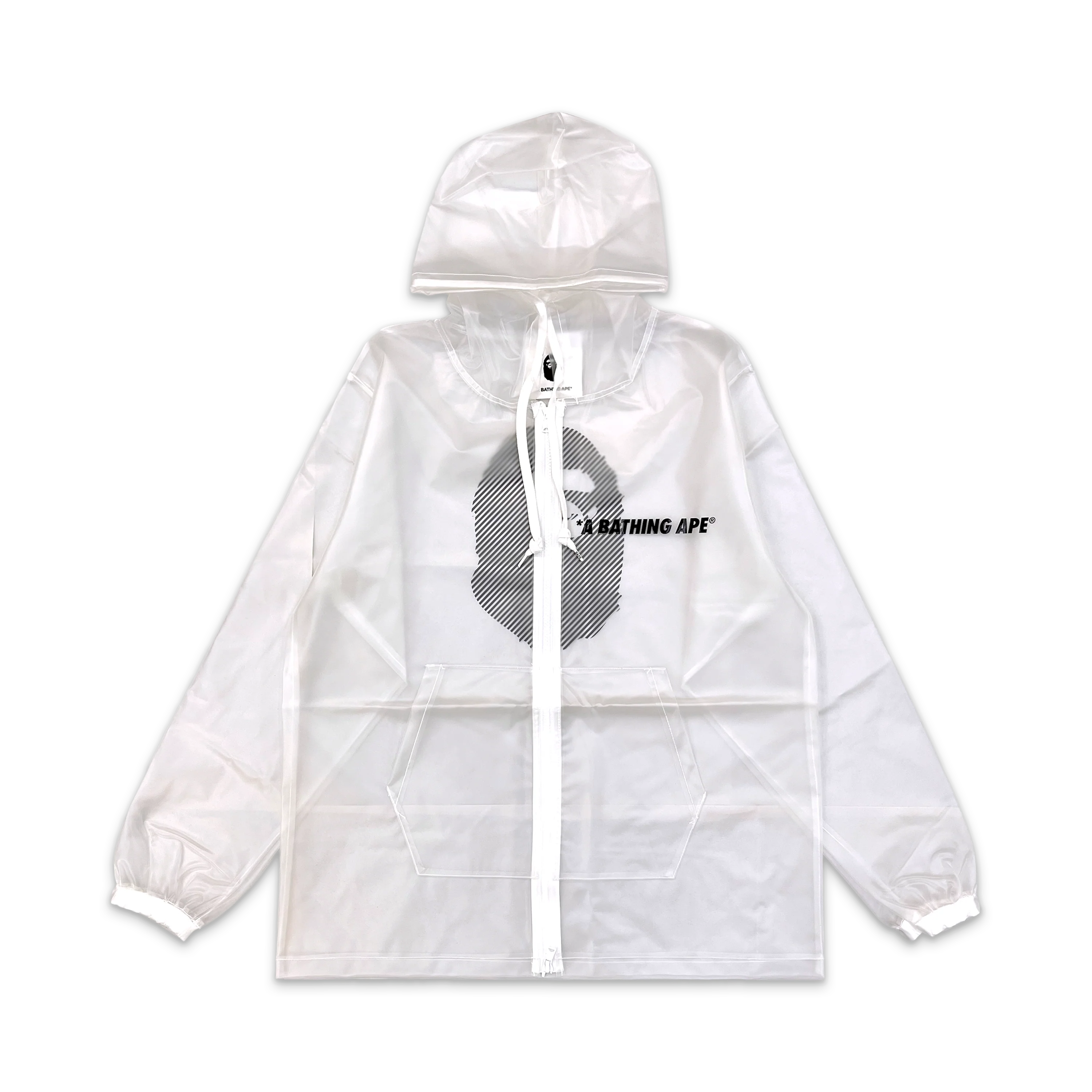 Transparent Hoodie Jacket “Clear”