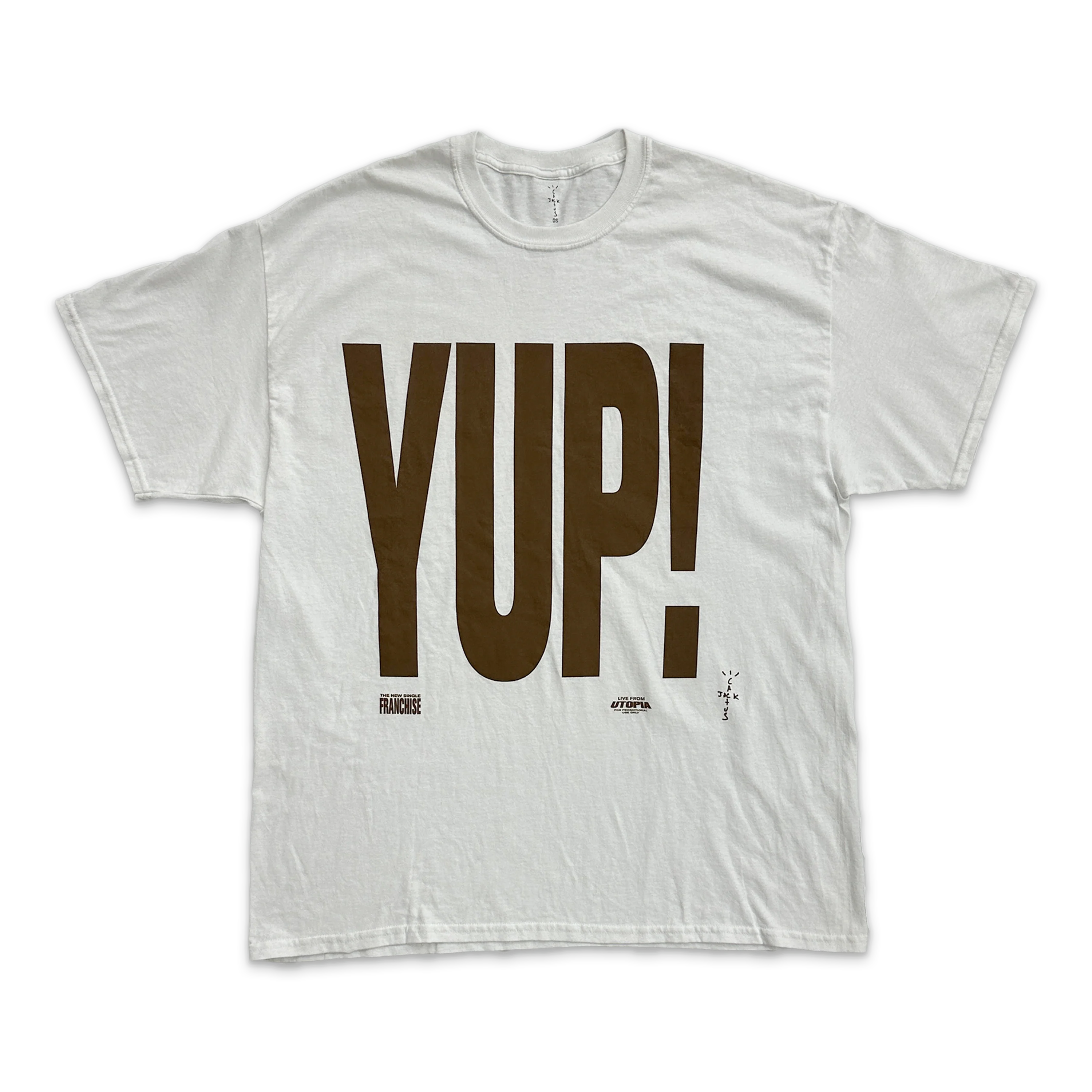 Travis Scott Franchise Promo YUP! Tee "White"