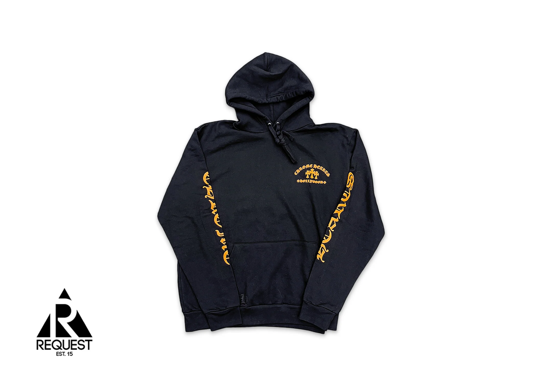 Triple Cross Hoodie "Black/Orange"