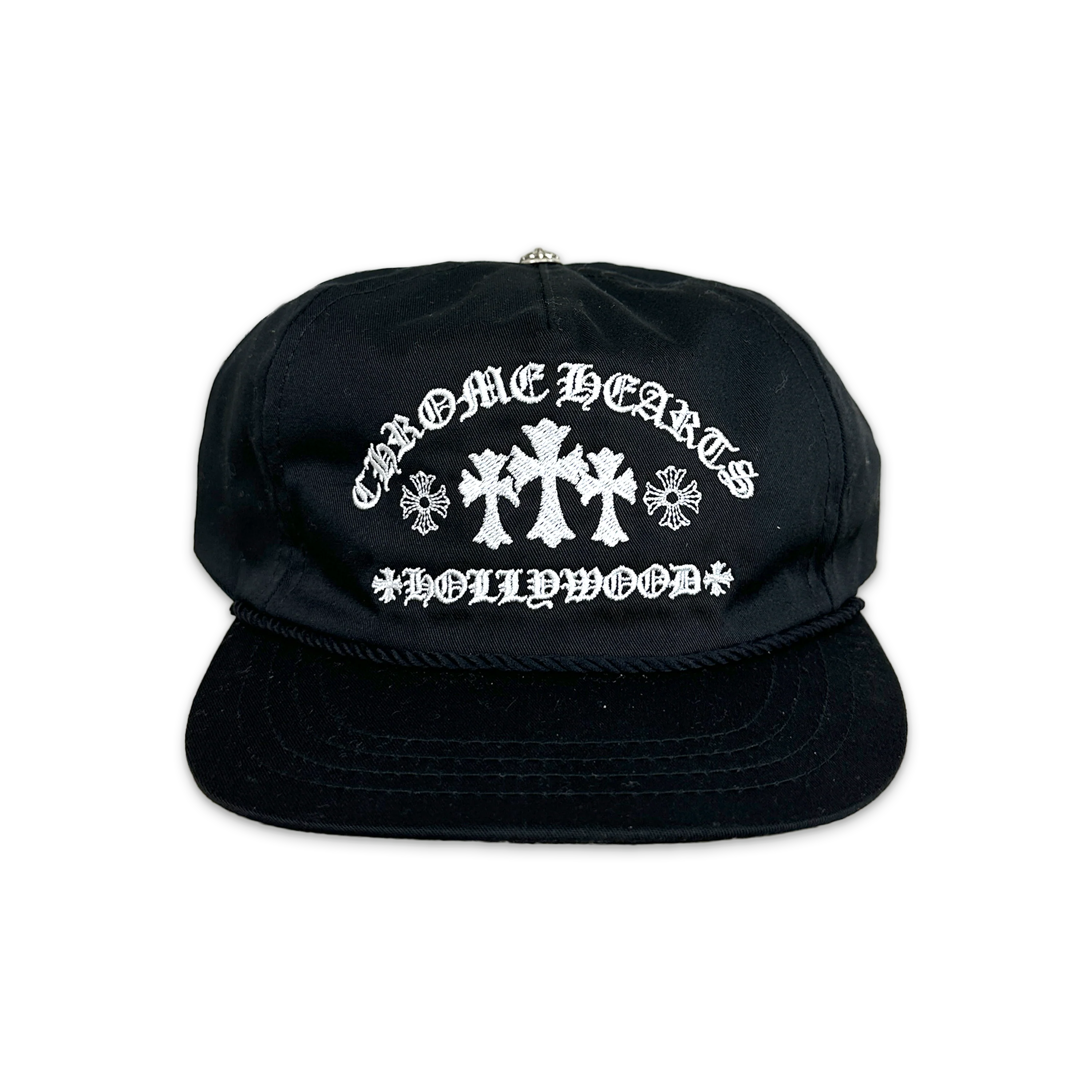 Triple Cross Snapback "Black & White"