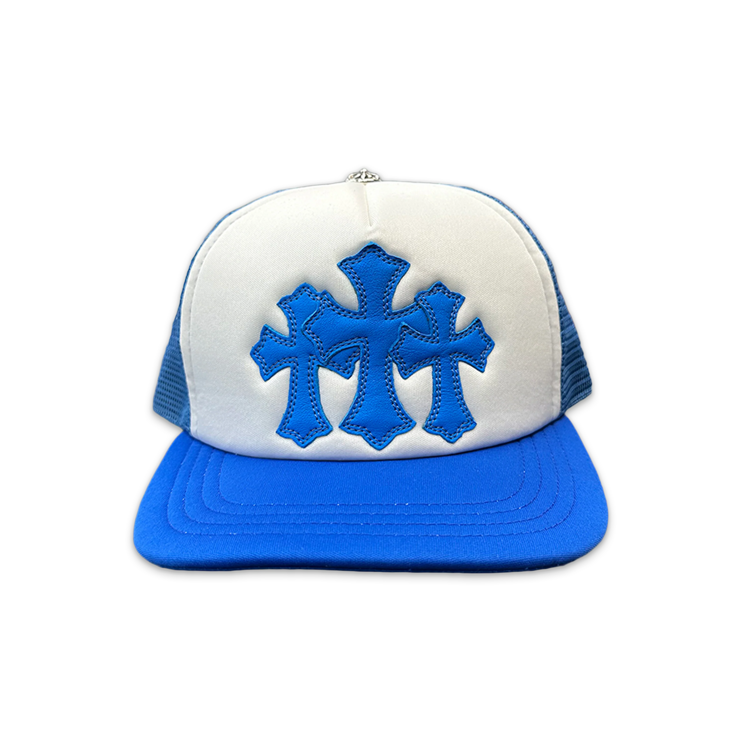 Triple Cross Trucker “Blue"