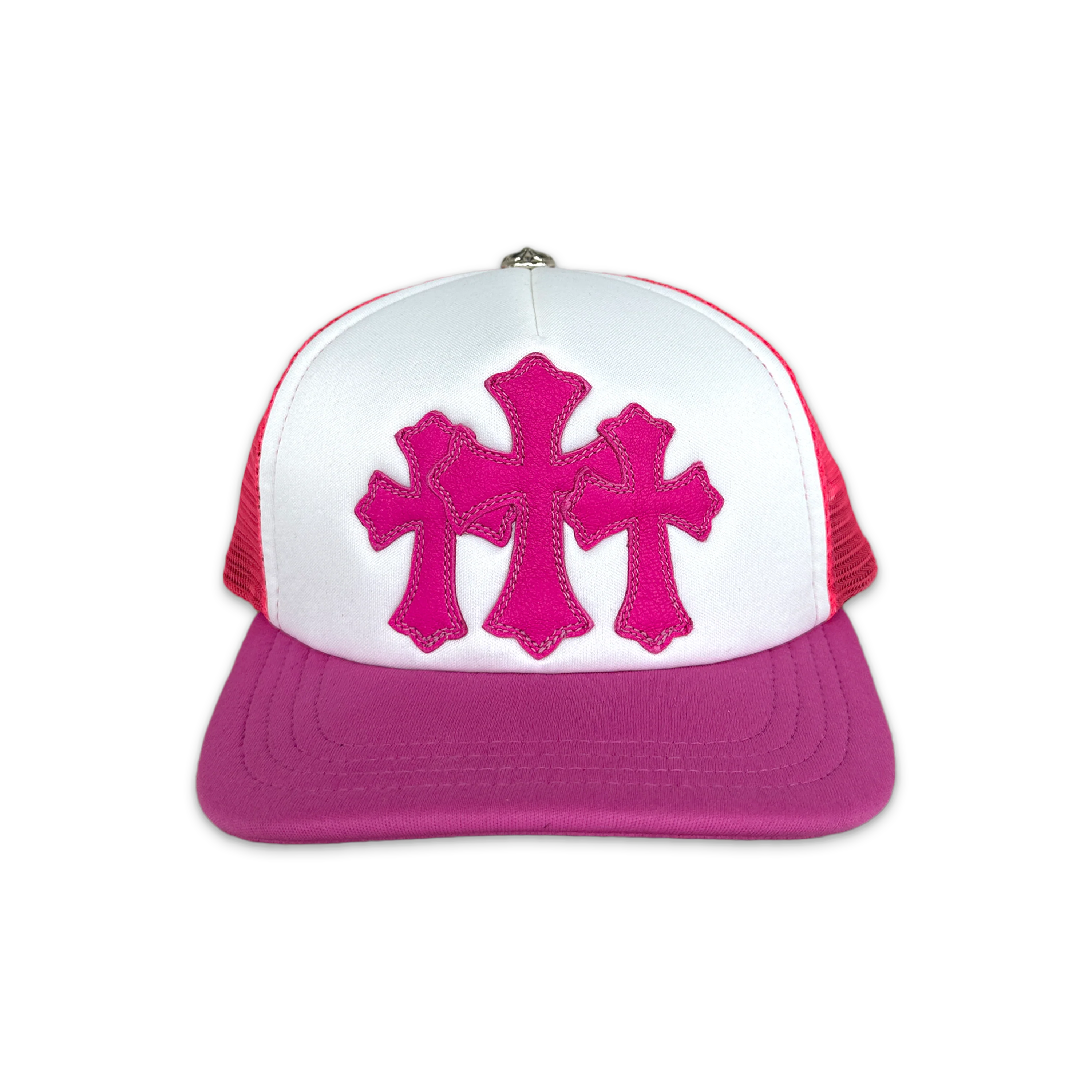 Triple Cross Trucker "Flo Pink"