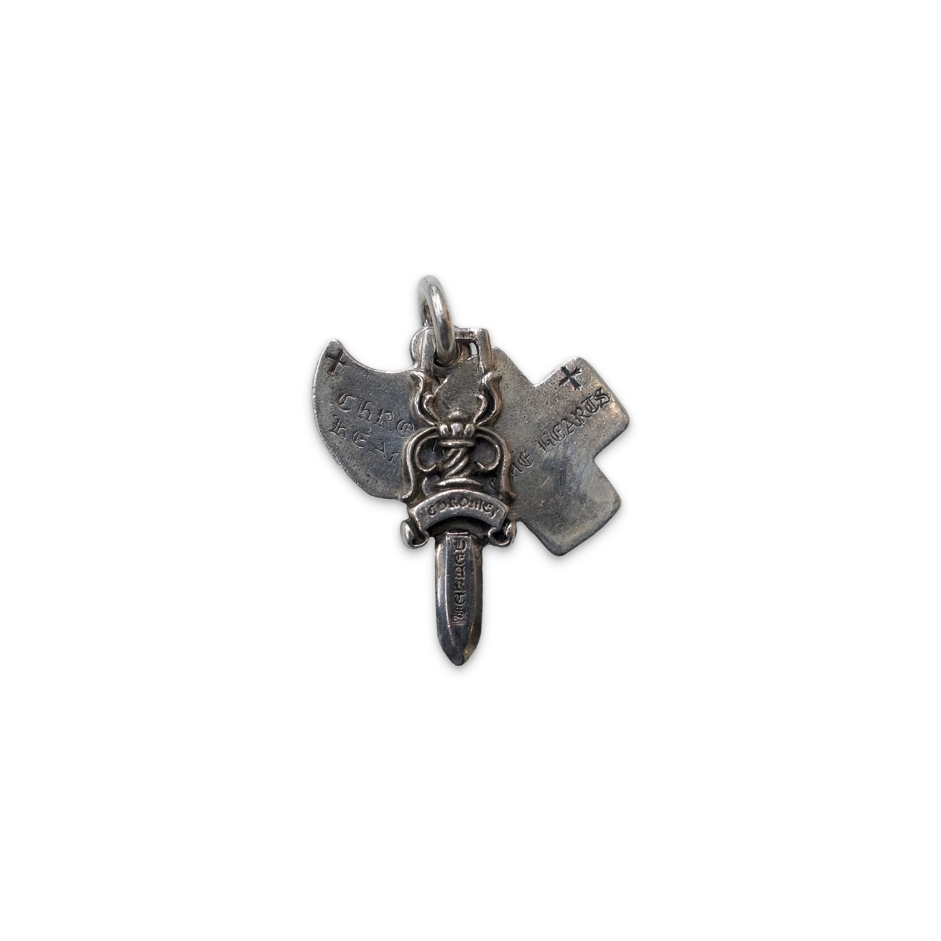Triple Pendant Dagger Charm