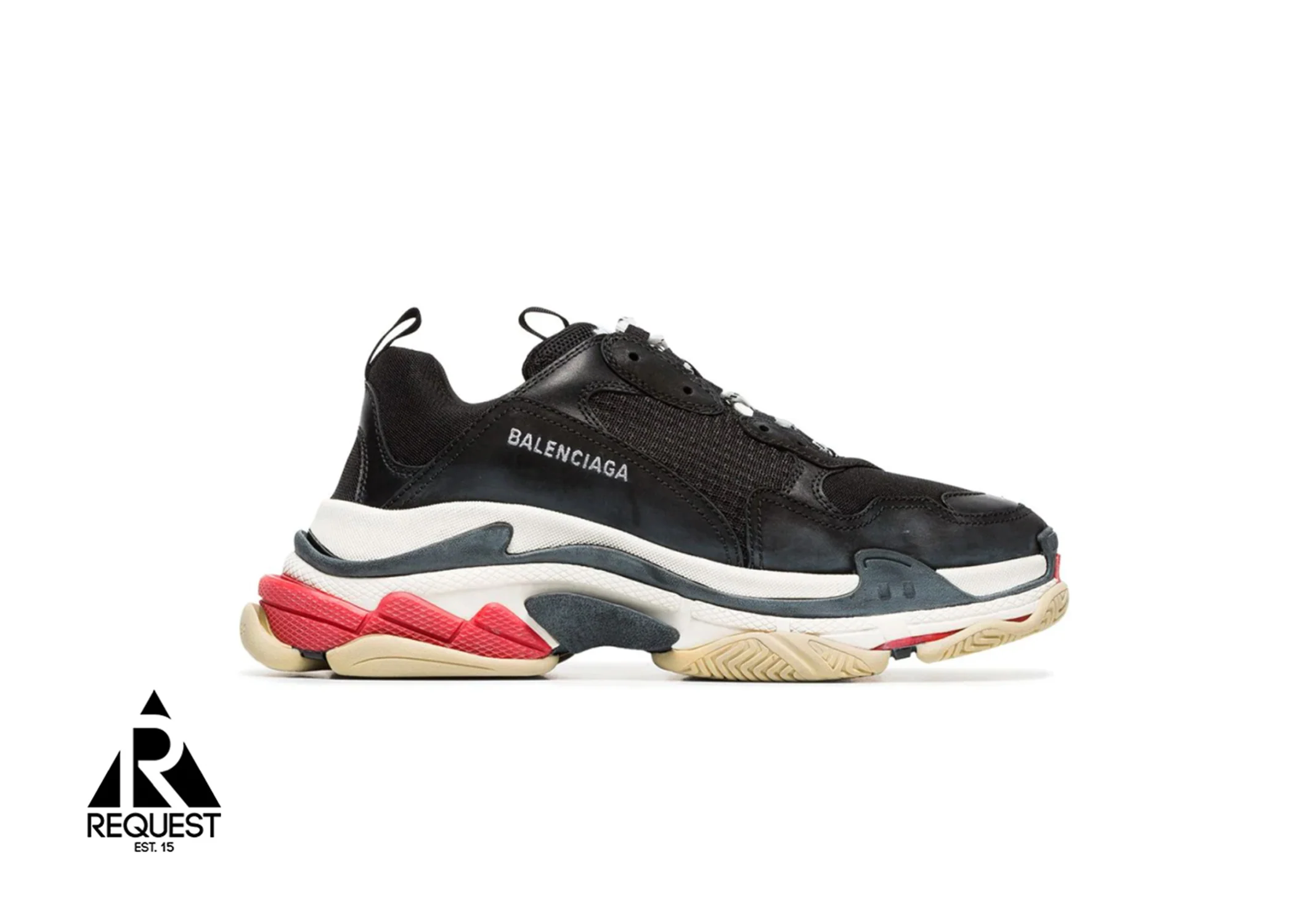 Triple S “Black White Red”