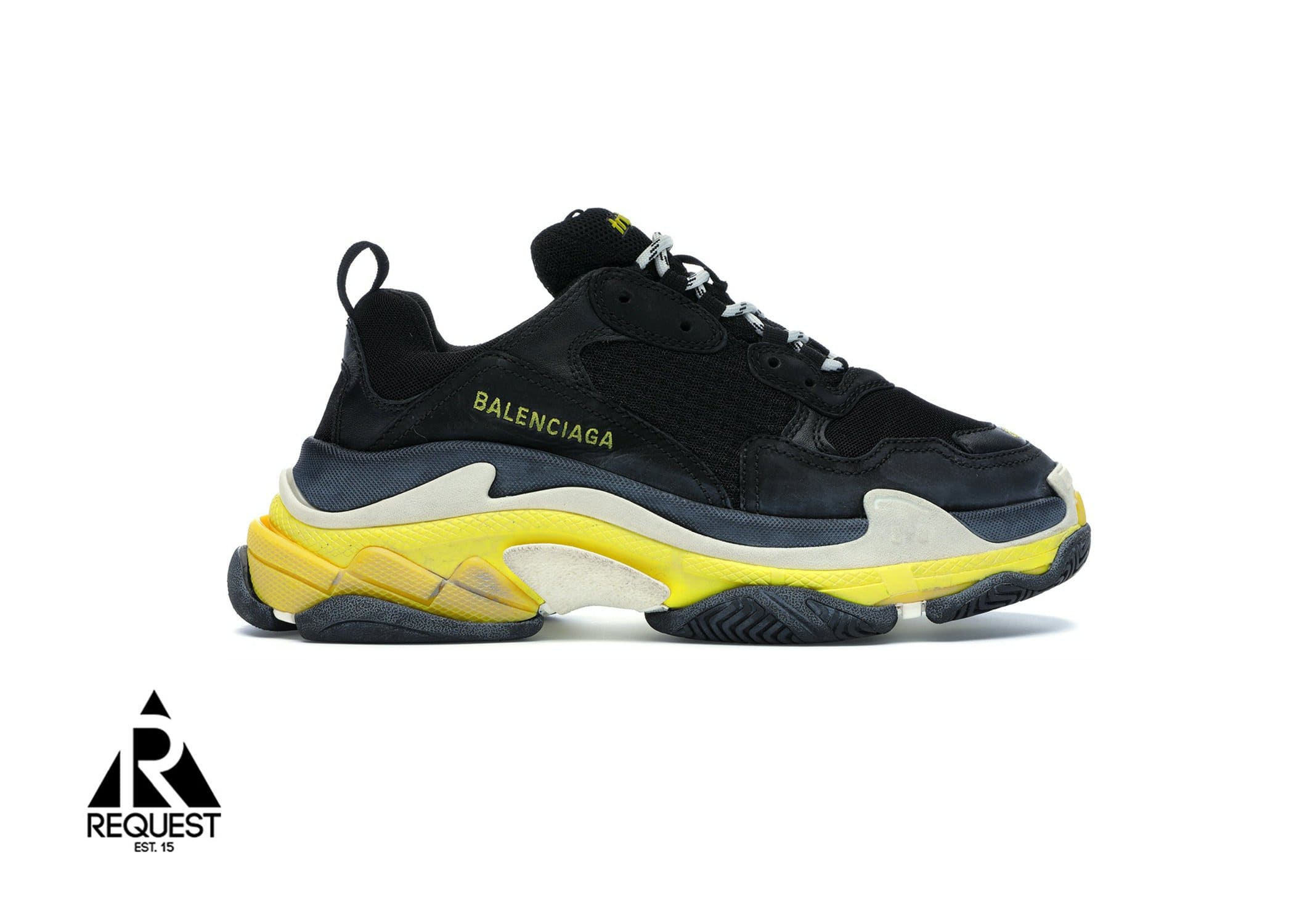 Triple S “Black & Yellow”