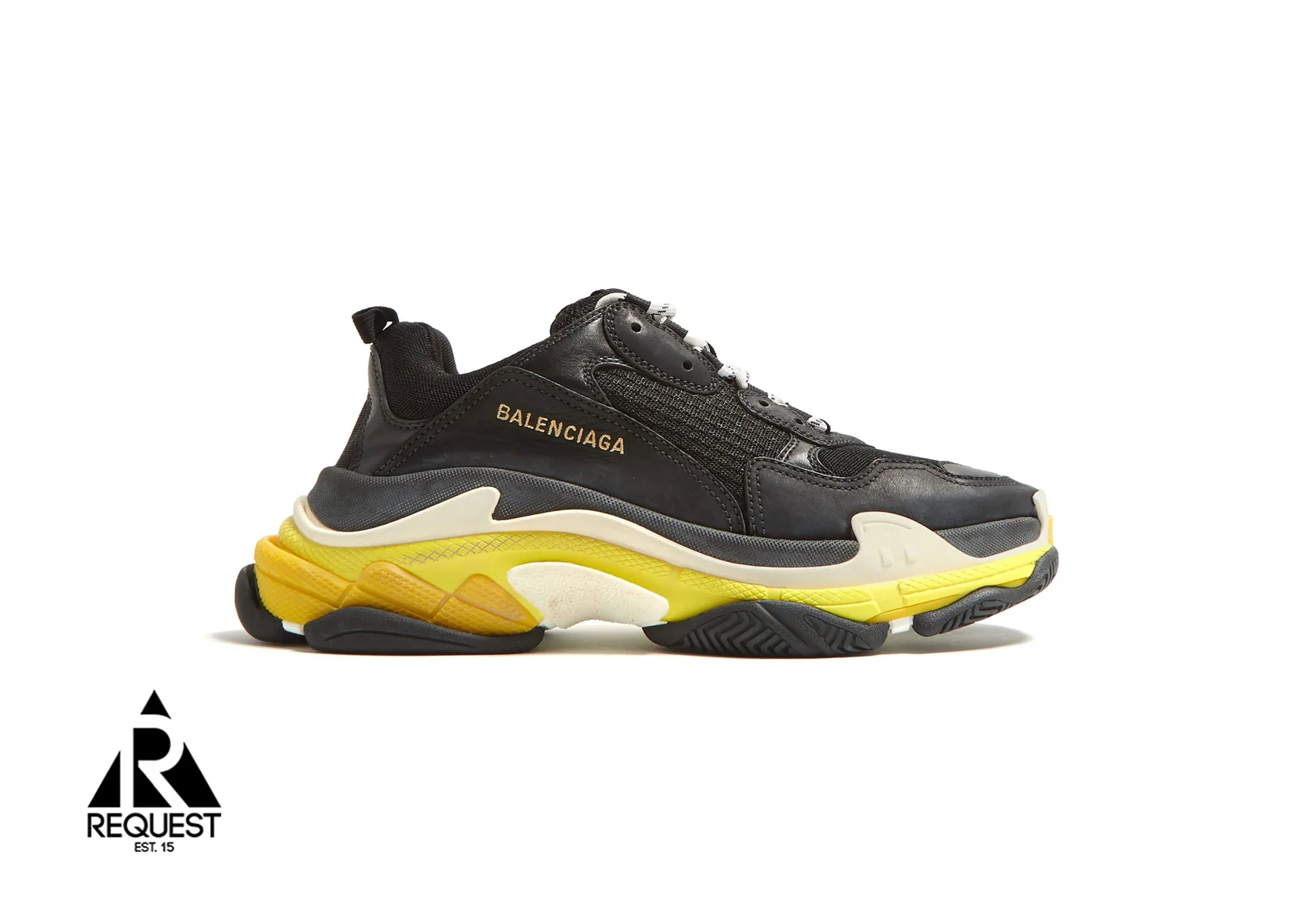 Triple S “Black & Yellow”