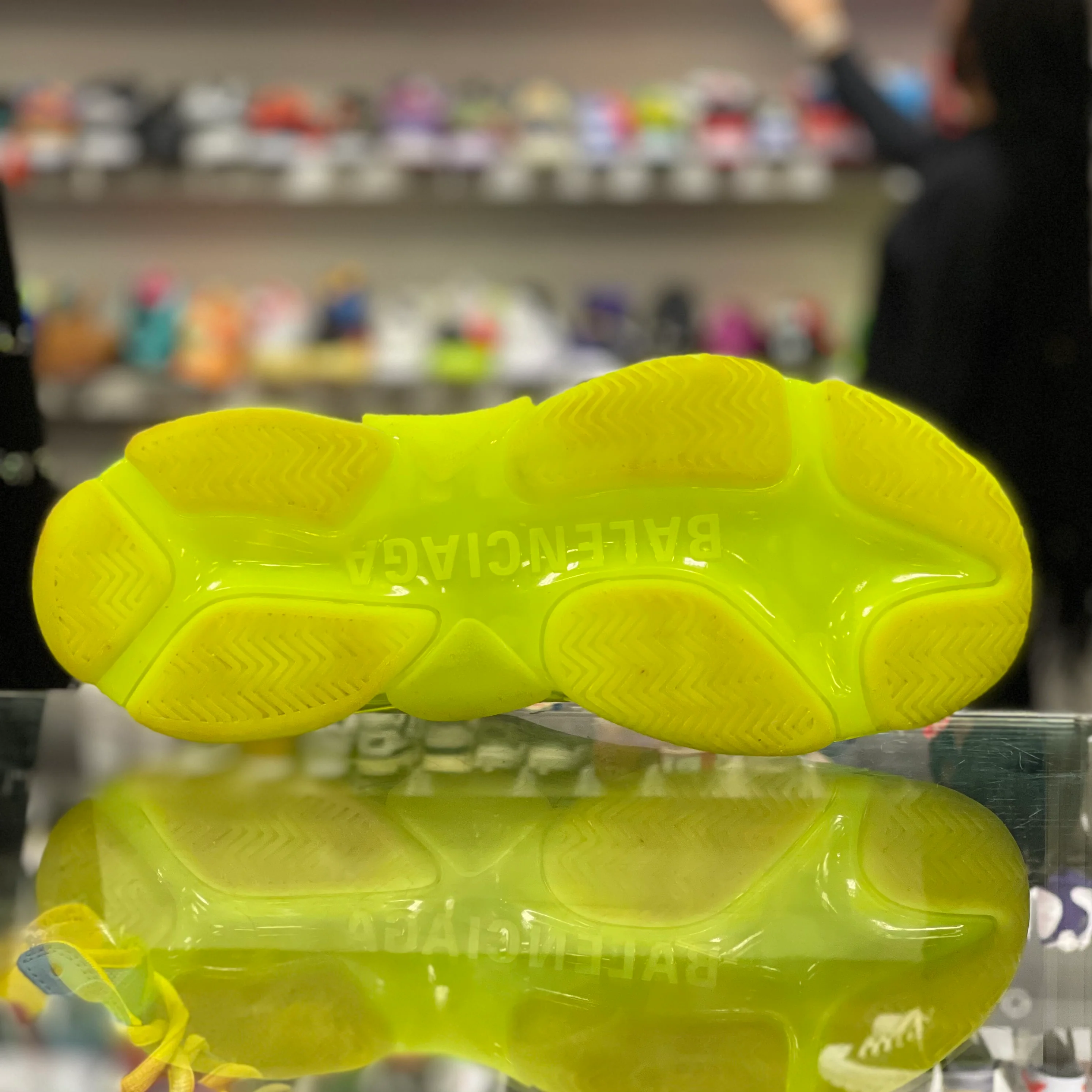 Triple S “Clearsole Fluo Yellow” - Image 2