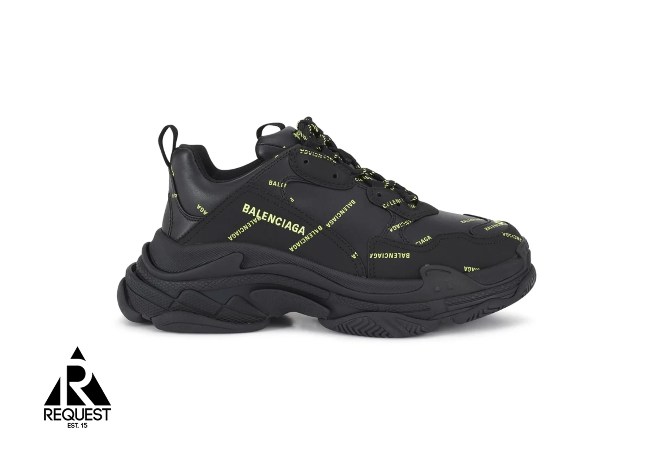 Triple S “Green All Over Logo”