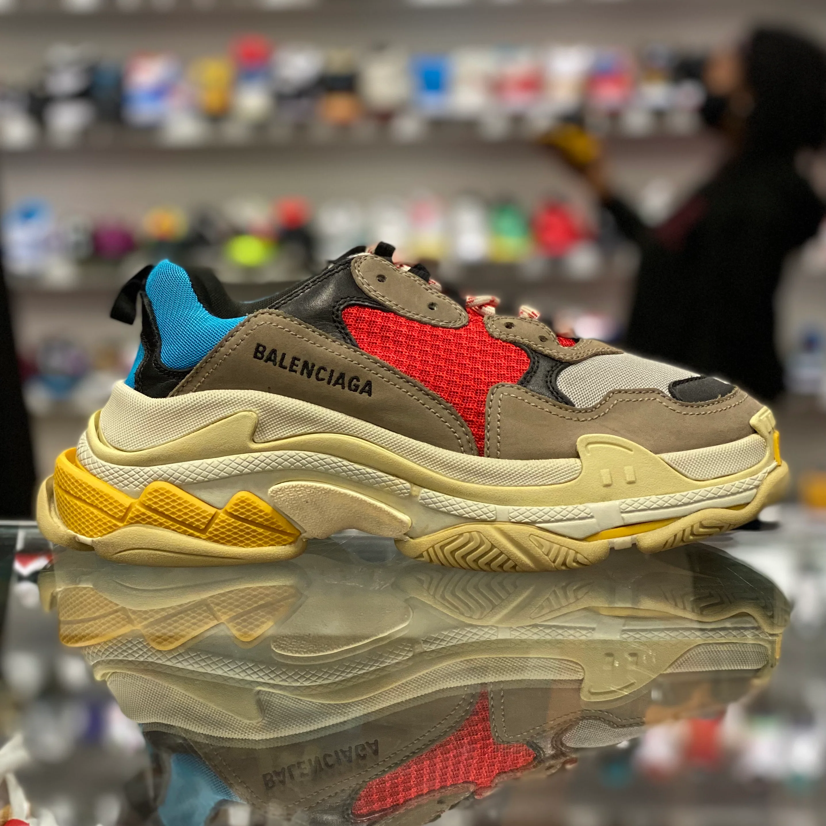 Triple S “Grey Blue & Red” - Image 2