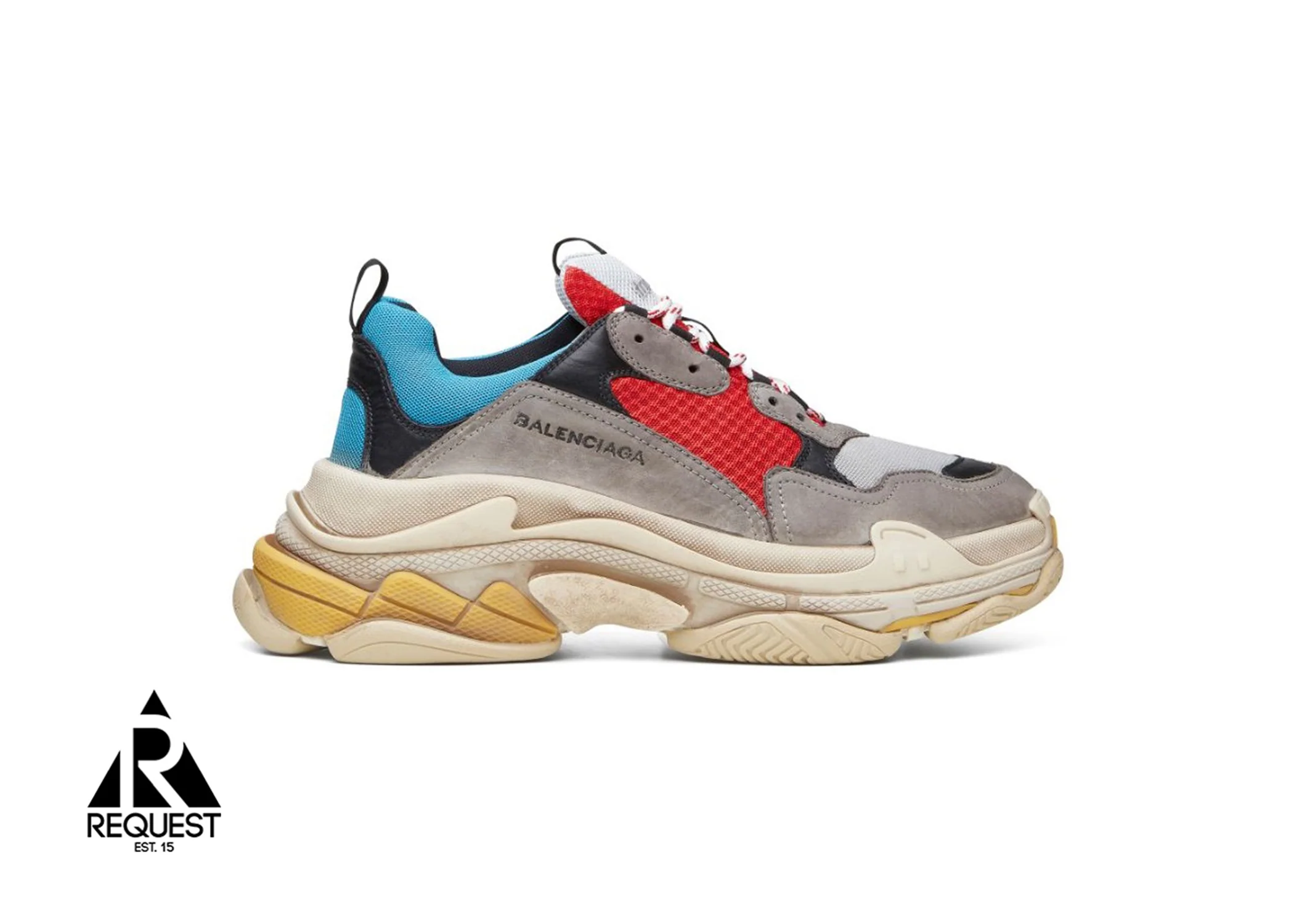 Triple S “S Grey Red Blue”