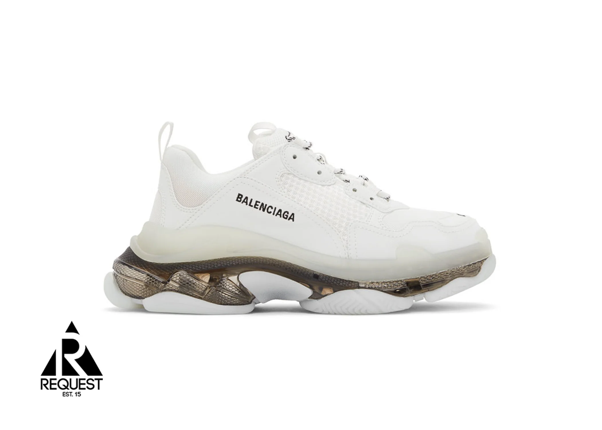 Triple S “White Clear Sole”