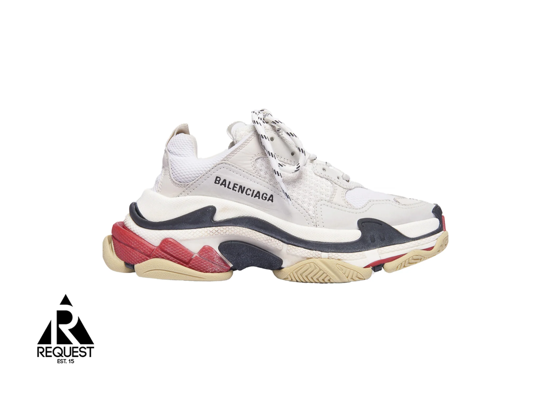 Triple S “White Red”