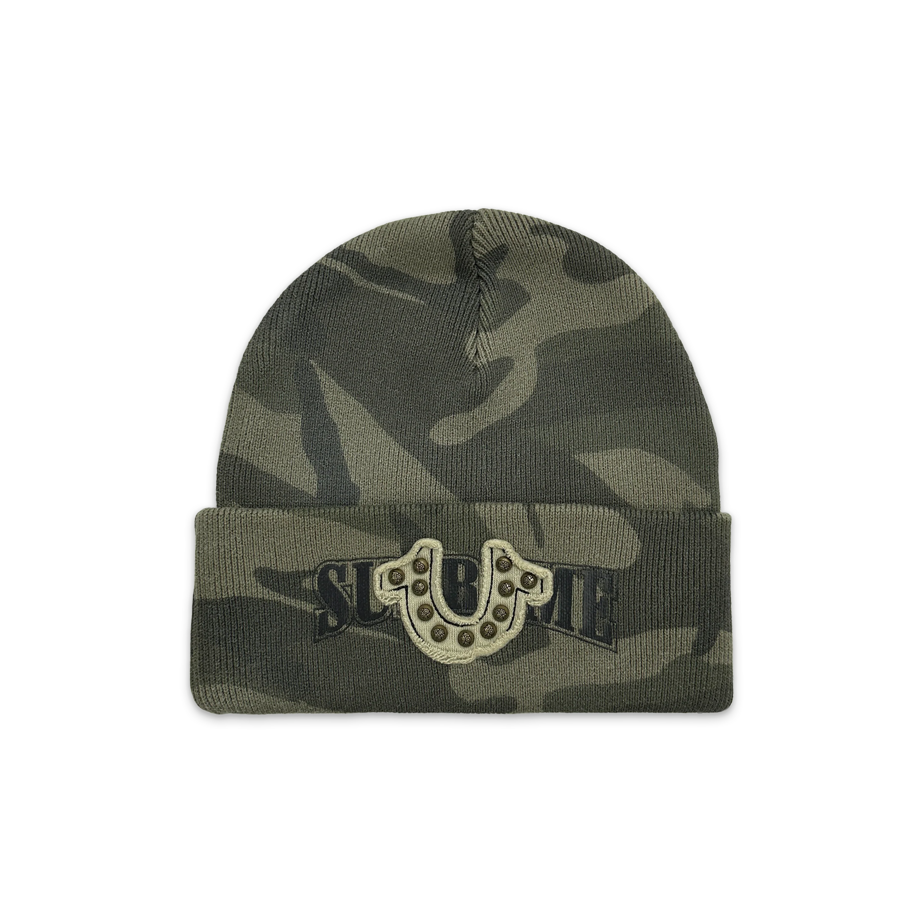 True Religion Beanie FW25 "Olive Camo"