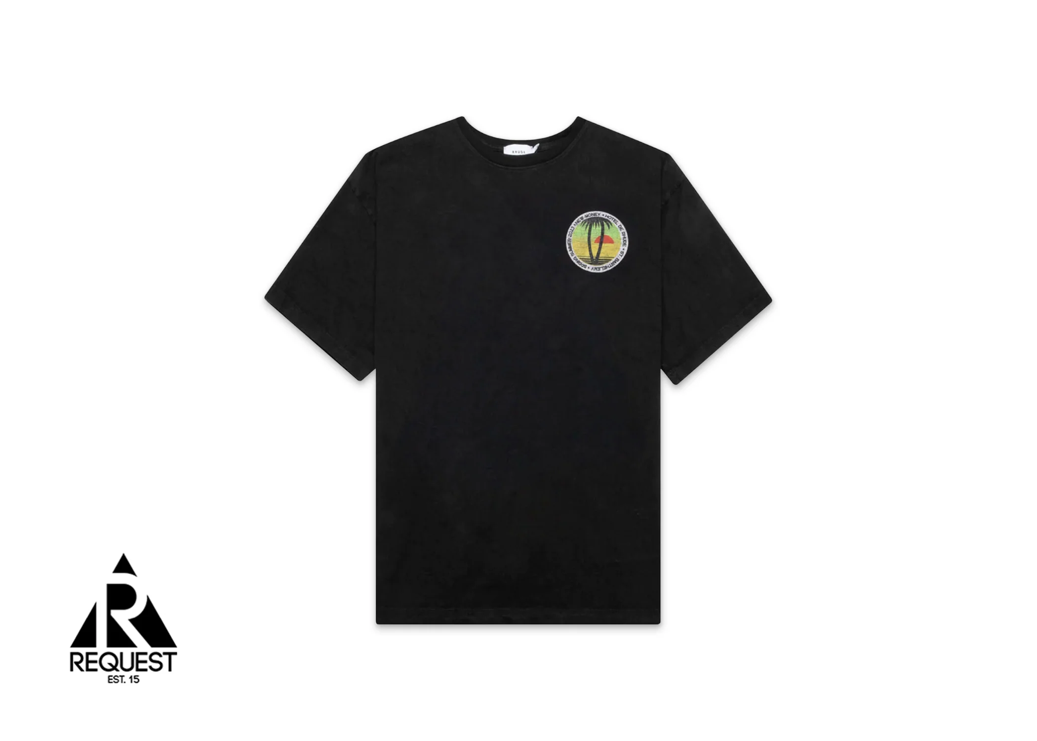 Twin Palms Tee “Vintage Black”