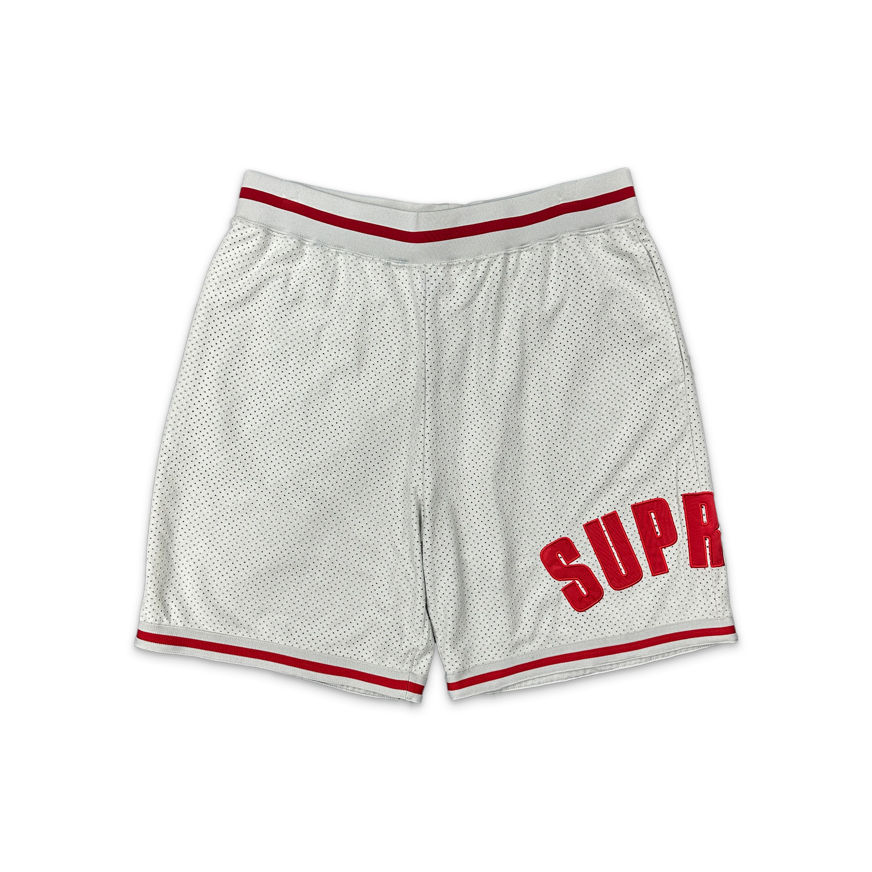 Ultra Suede Mesh Shorts "Grey"