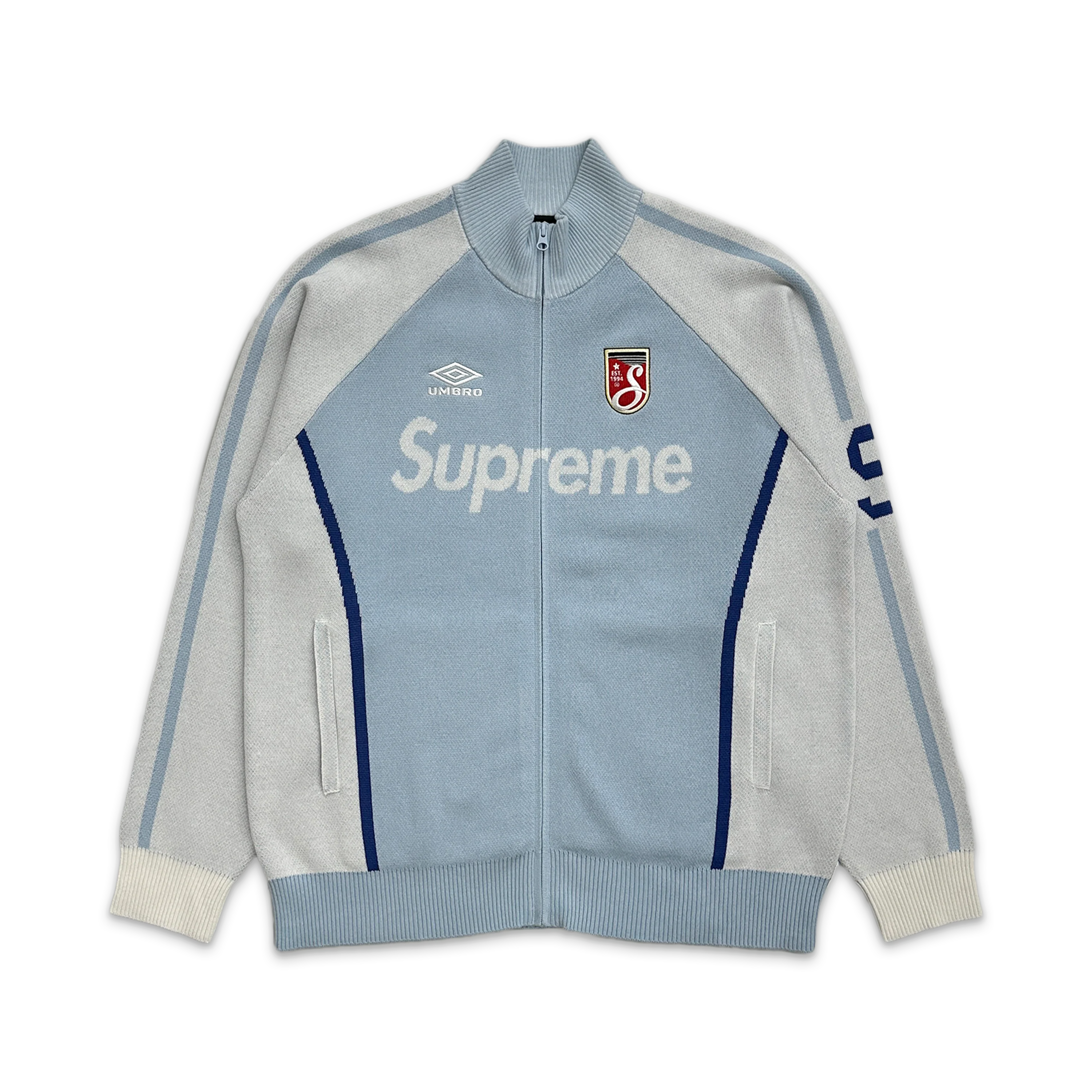 Umbro Zip Up Sweater "Light Blue"