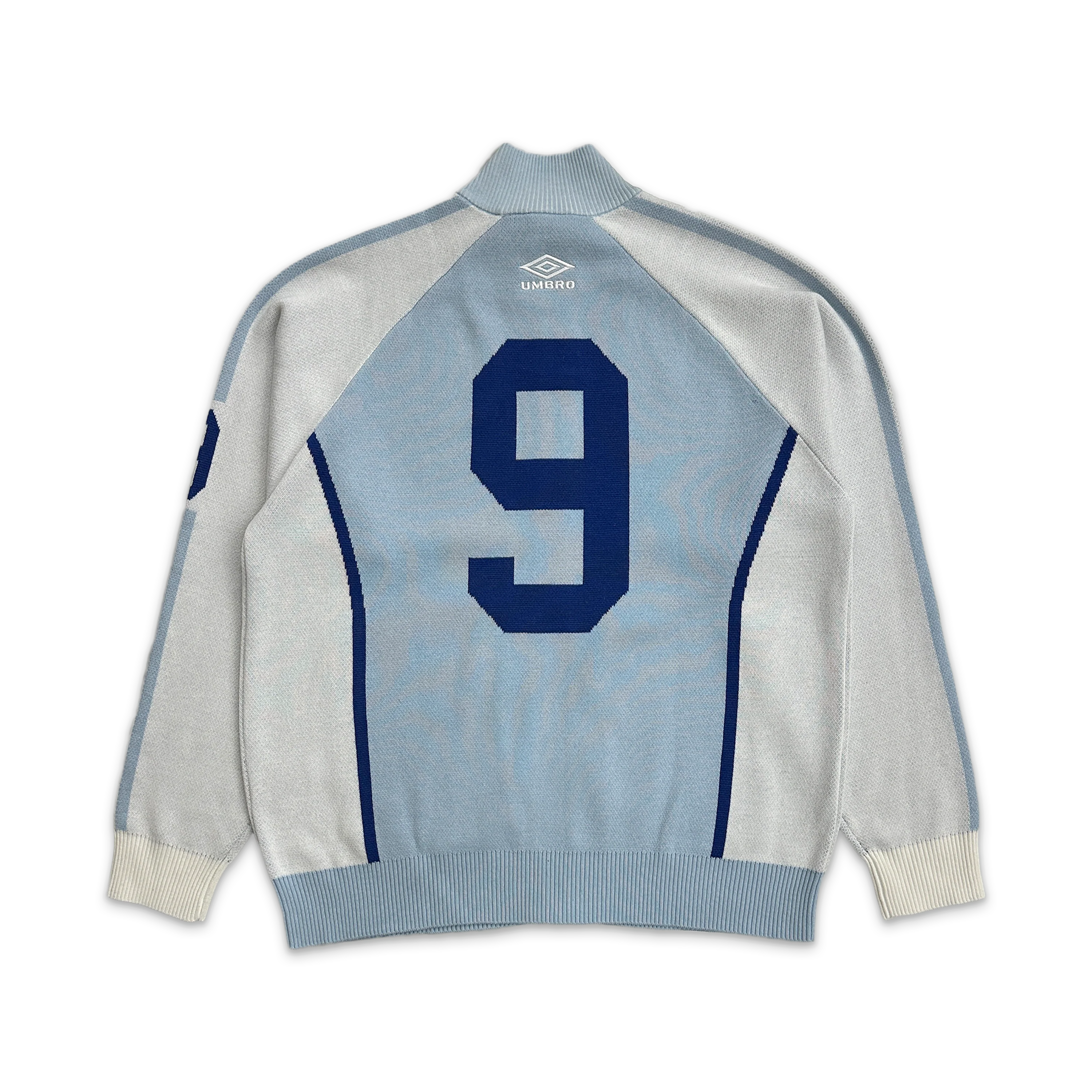 Umbro Zip Up Sweater "Light Blue" - Image 2