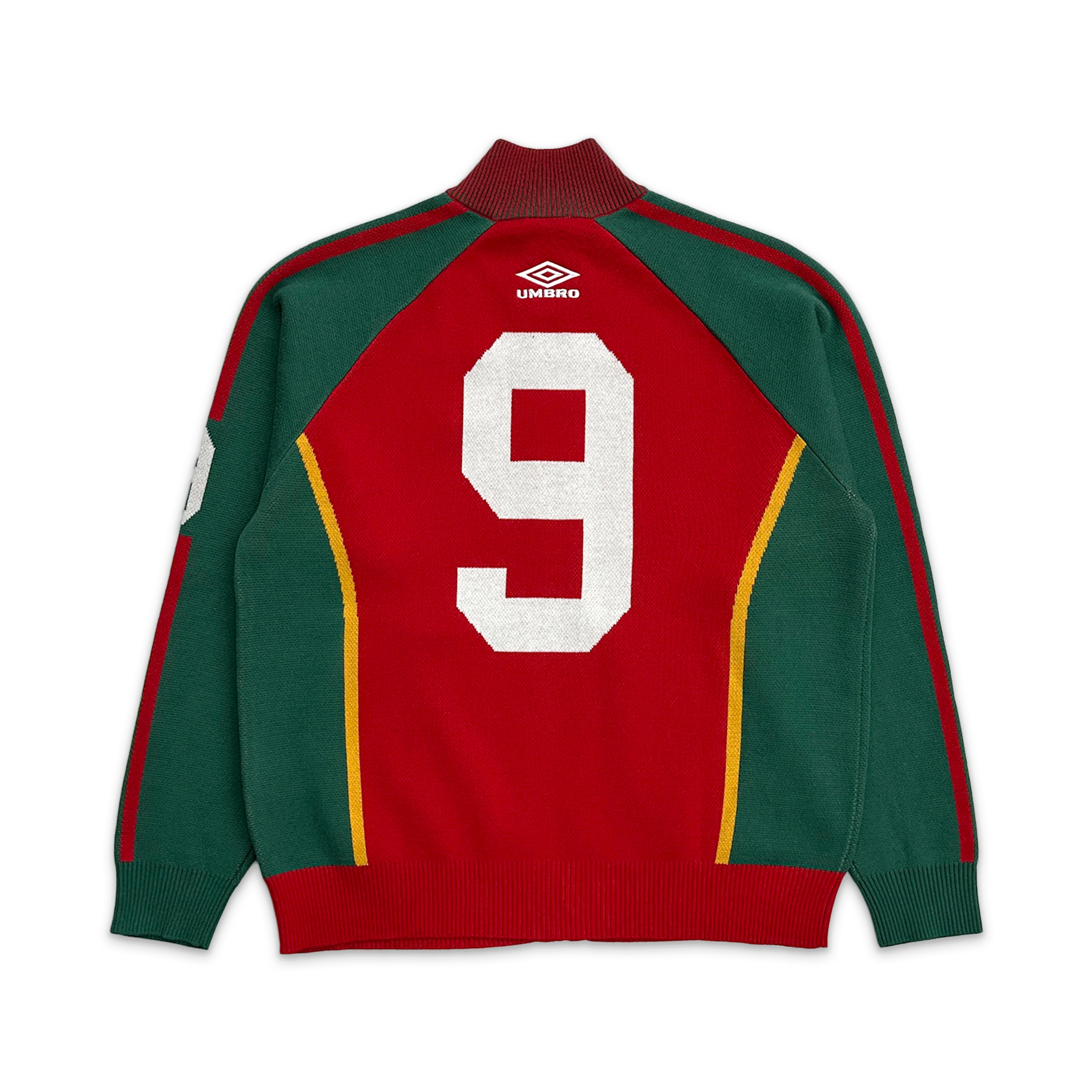 Umbro Zip Up Sweater "Red" - Image 2