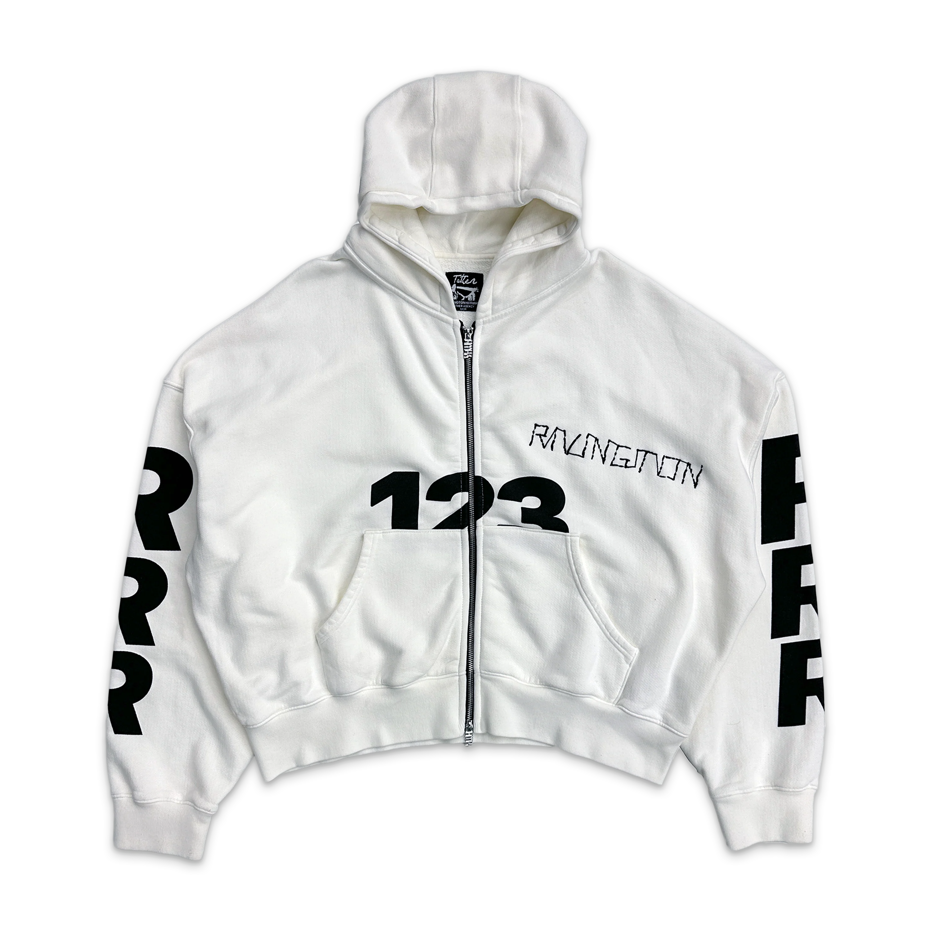 USO-123 CVA Zip Up Hoodie "Max White"