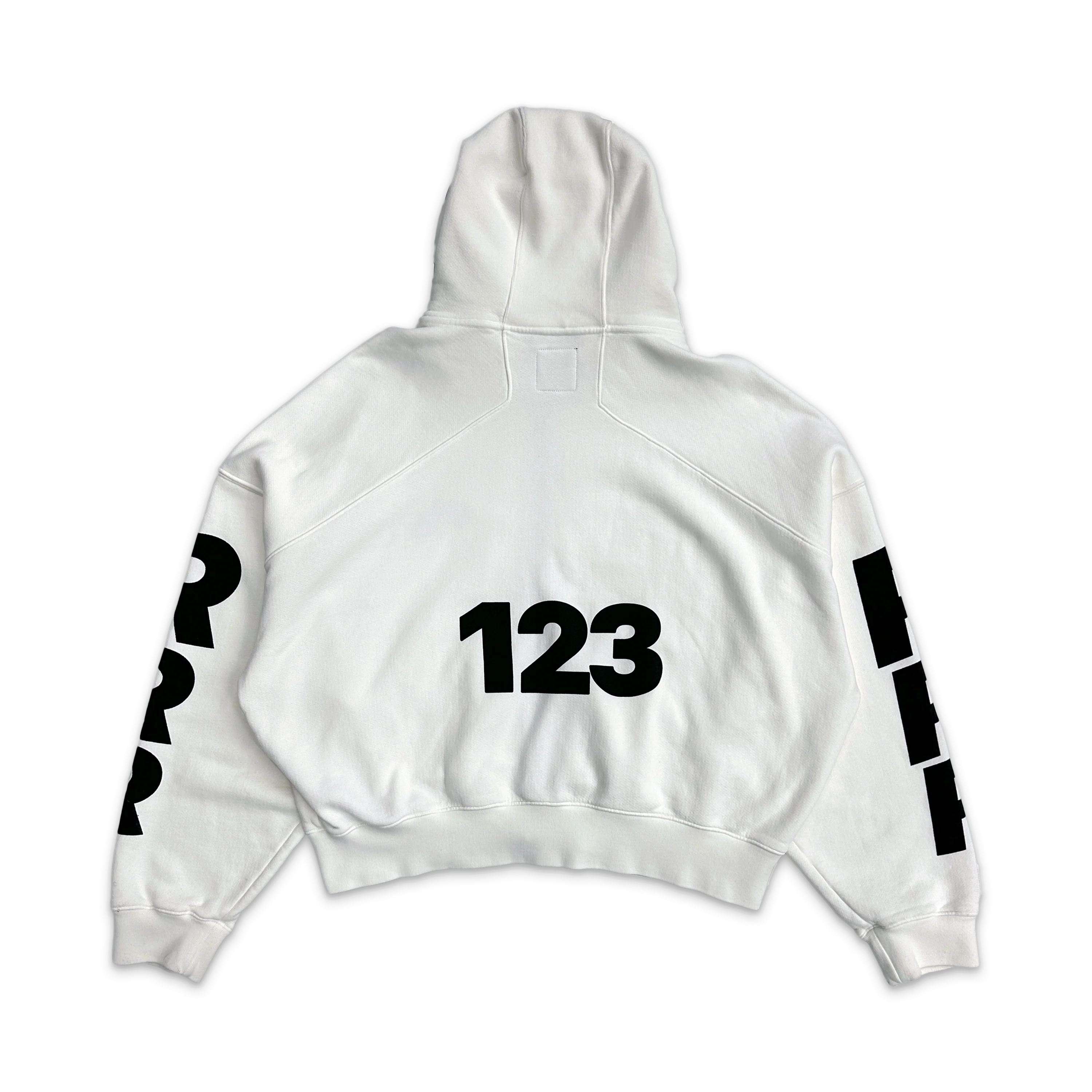 USO-123 CVA Zip Up Hoodie "Max White" - Image 2