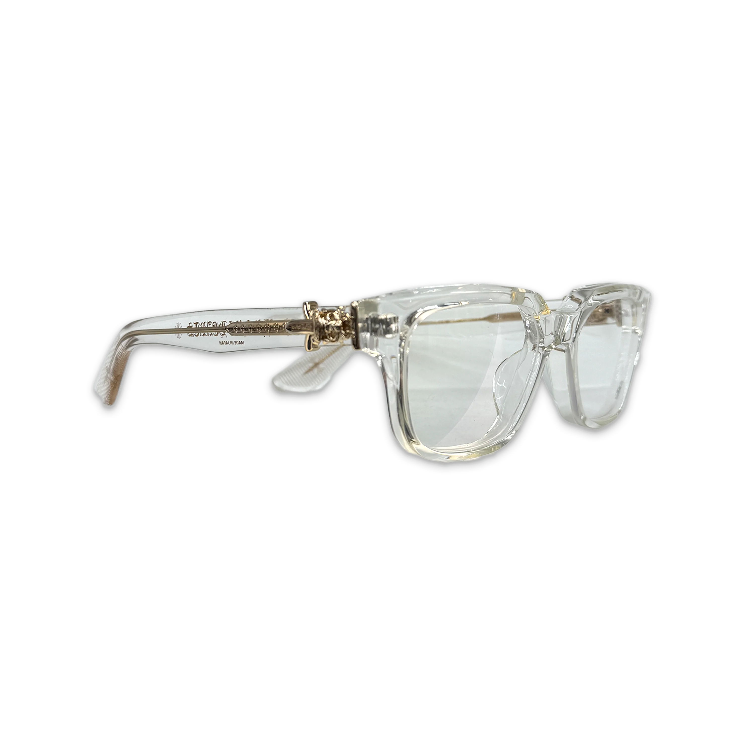 Vagillionaire II Glasses "Clear Gold" - Image 2