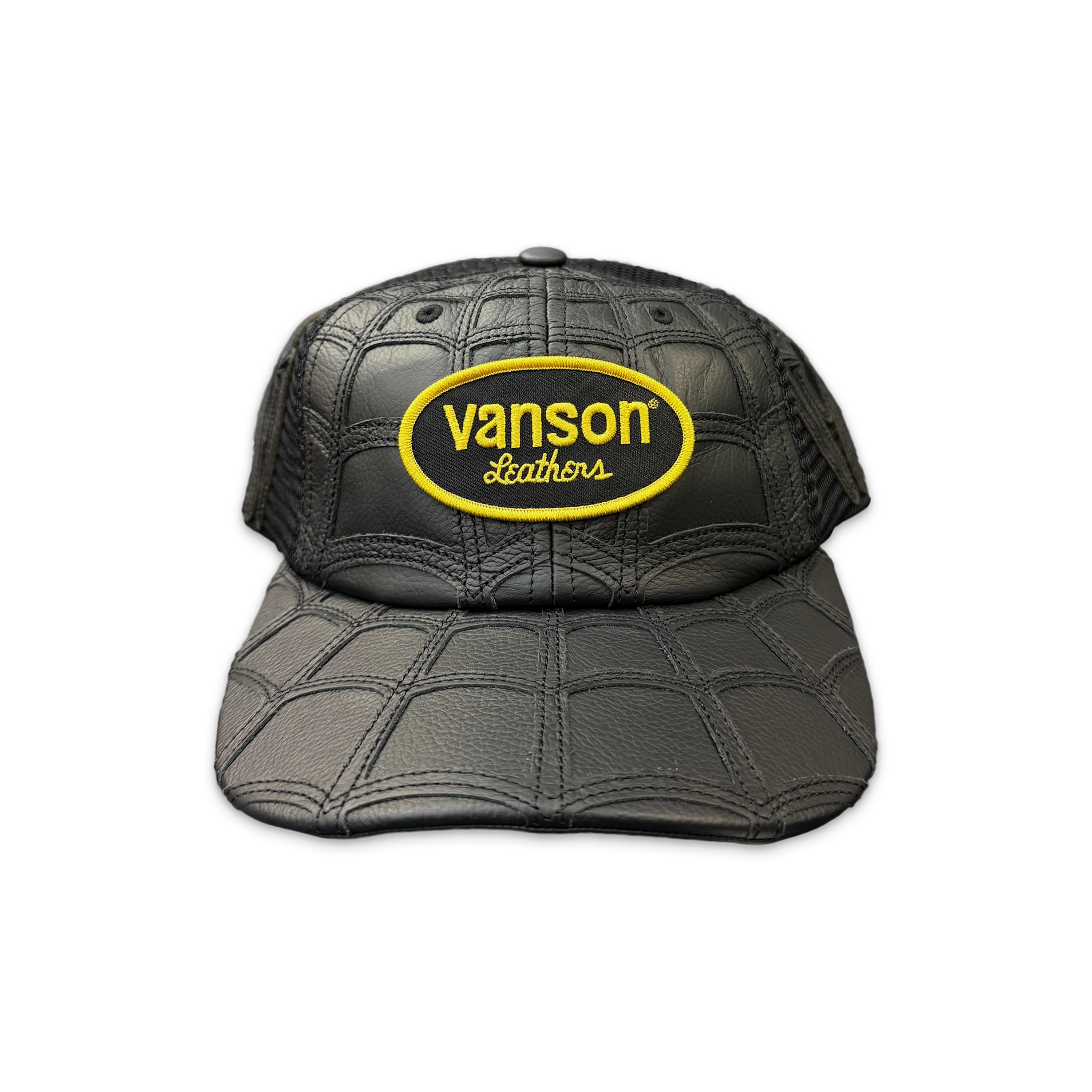 Vanson Leathers Spider-Man Mesh Back 6-Panel Hat "Black" (SS26)