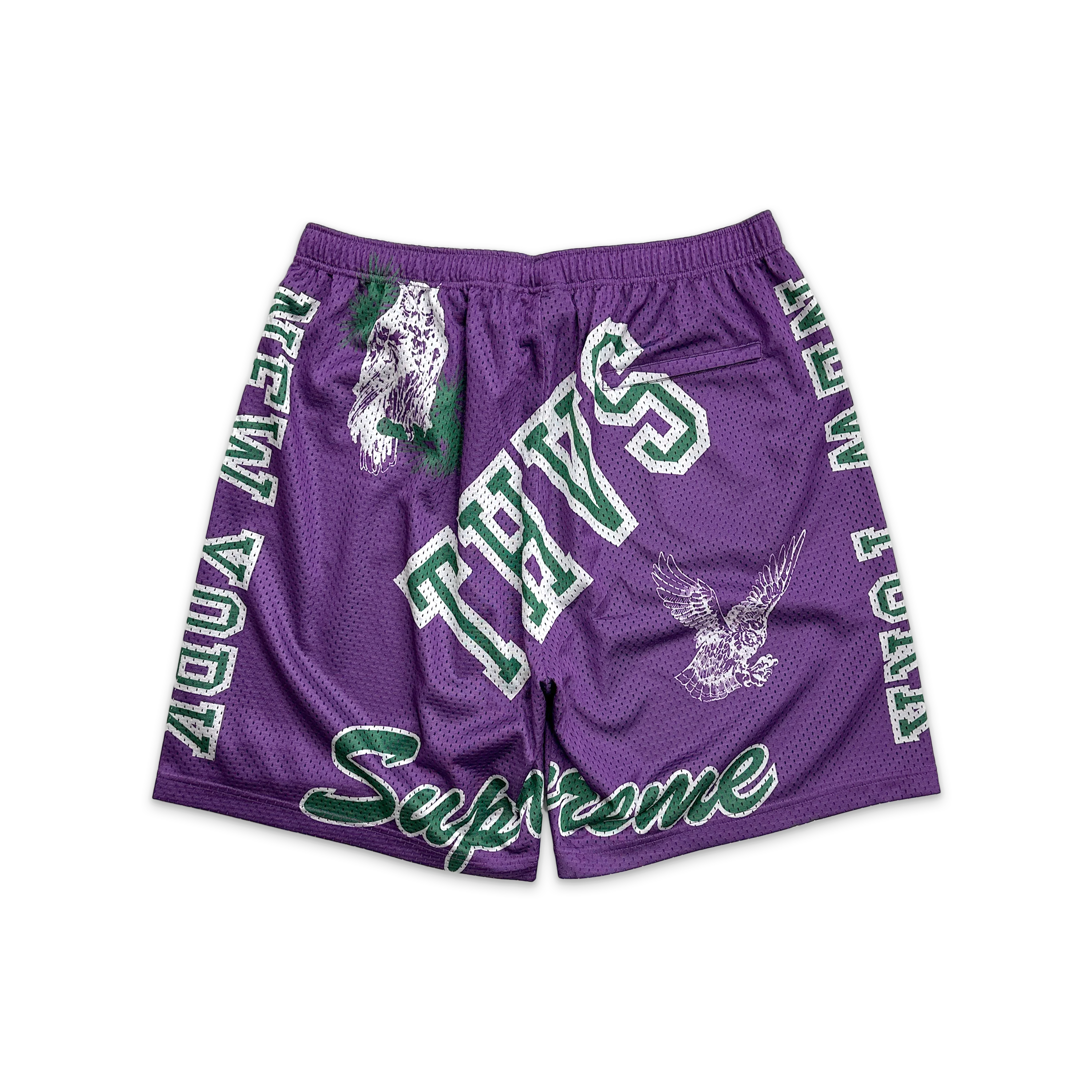 Varsity Mesh Shorts "Purple" - Image 2