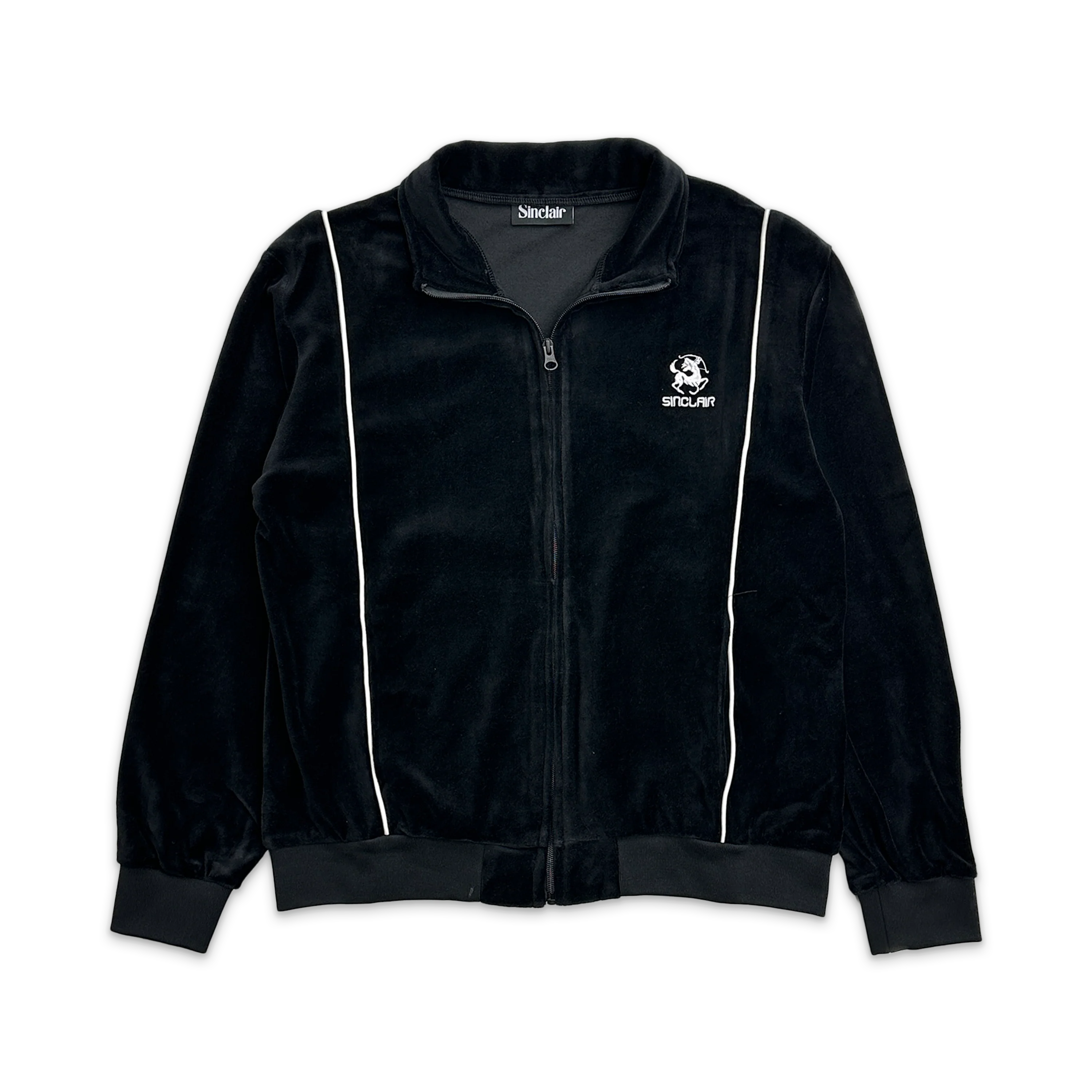 Velour Piping Jacket "Black"