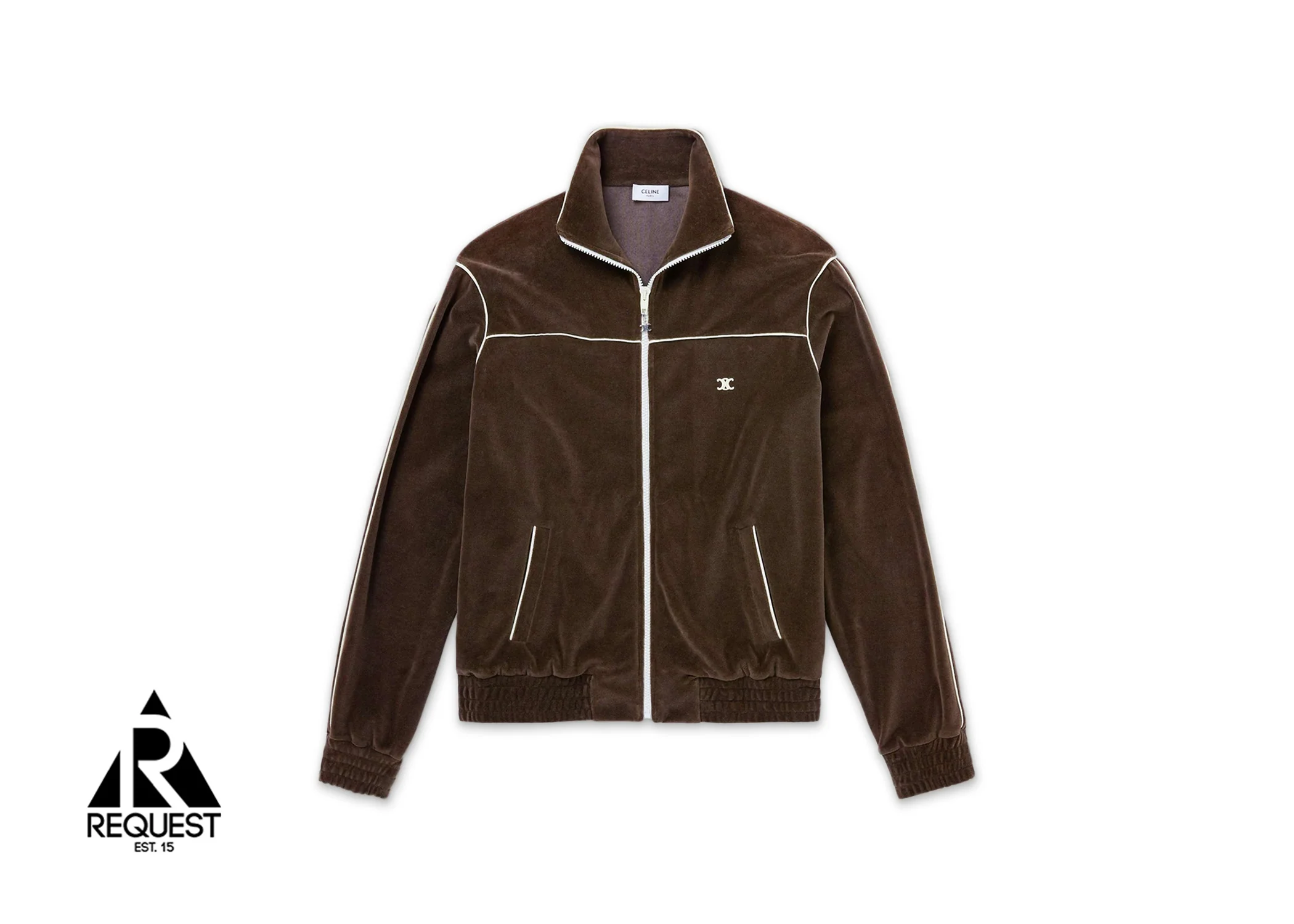 Velvet Triomphe Track Jacket "Brown"