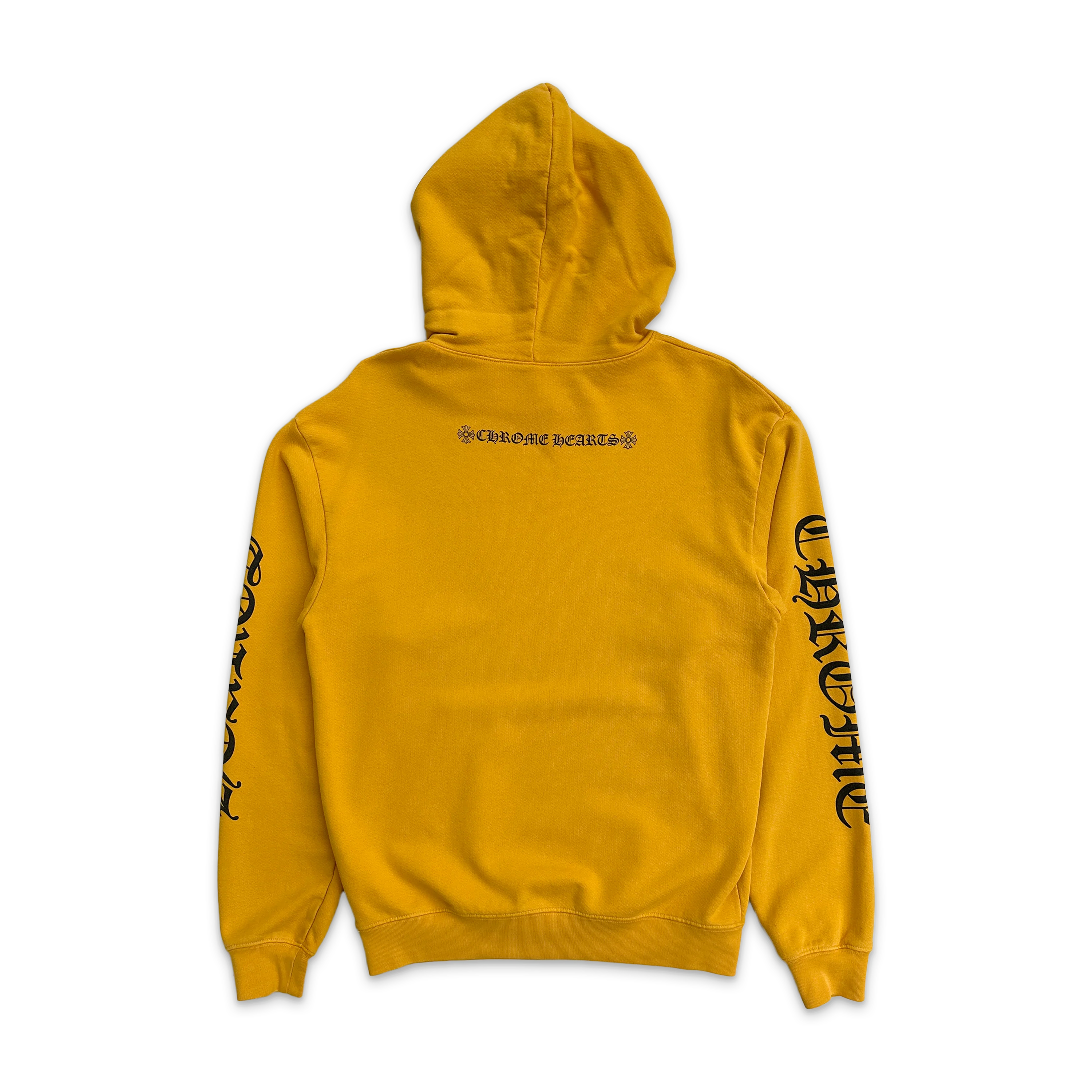 Vertical Logo Hoodie "Mustard" - Image 2