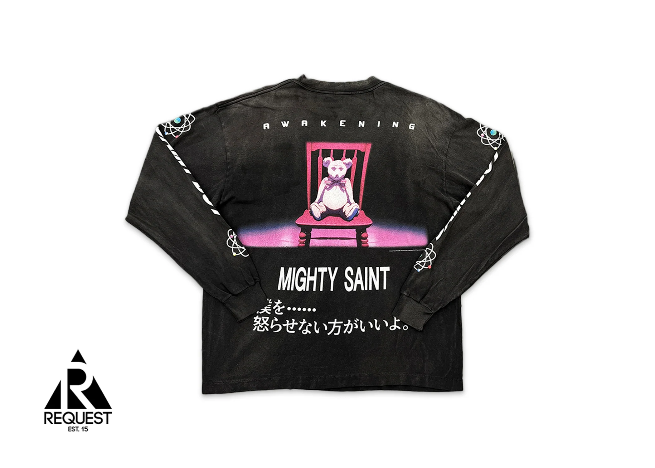 Victim Pluto L/S Tee "Vintage Black" - Image 2