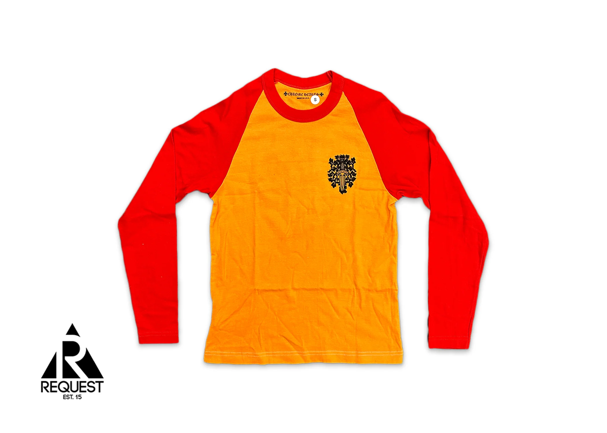 Vine Dagger Baseball Shirt "Orange"