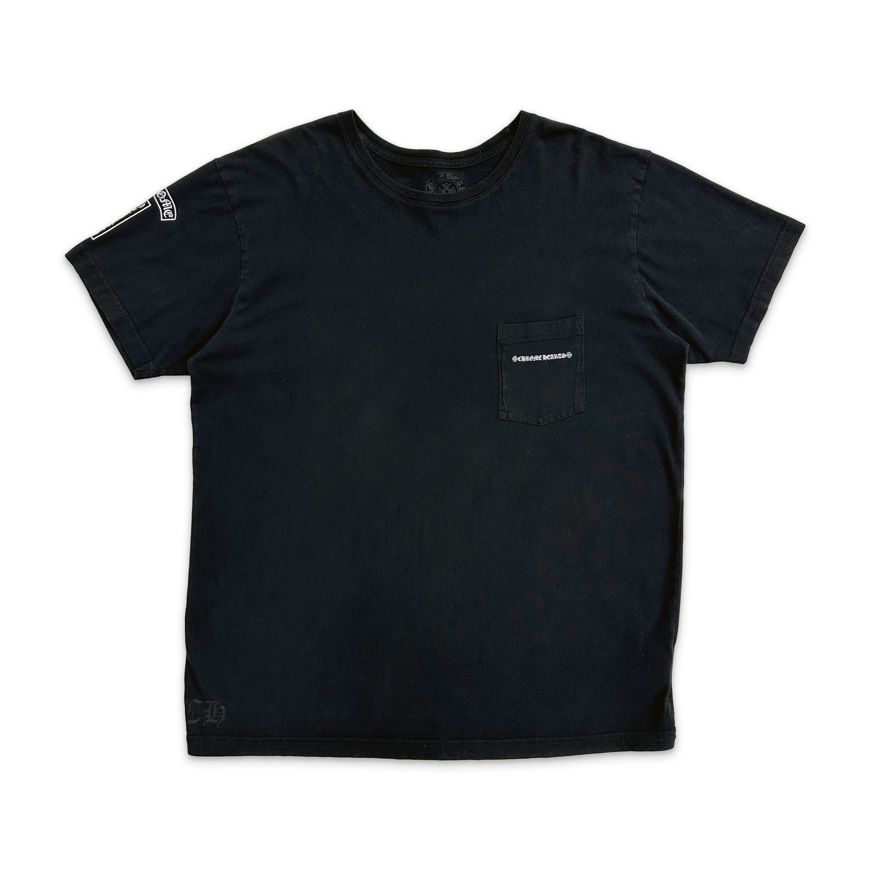 Vintage Multi Logo Pocket Tee "Black"