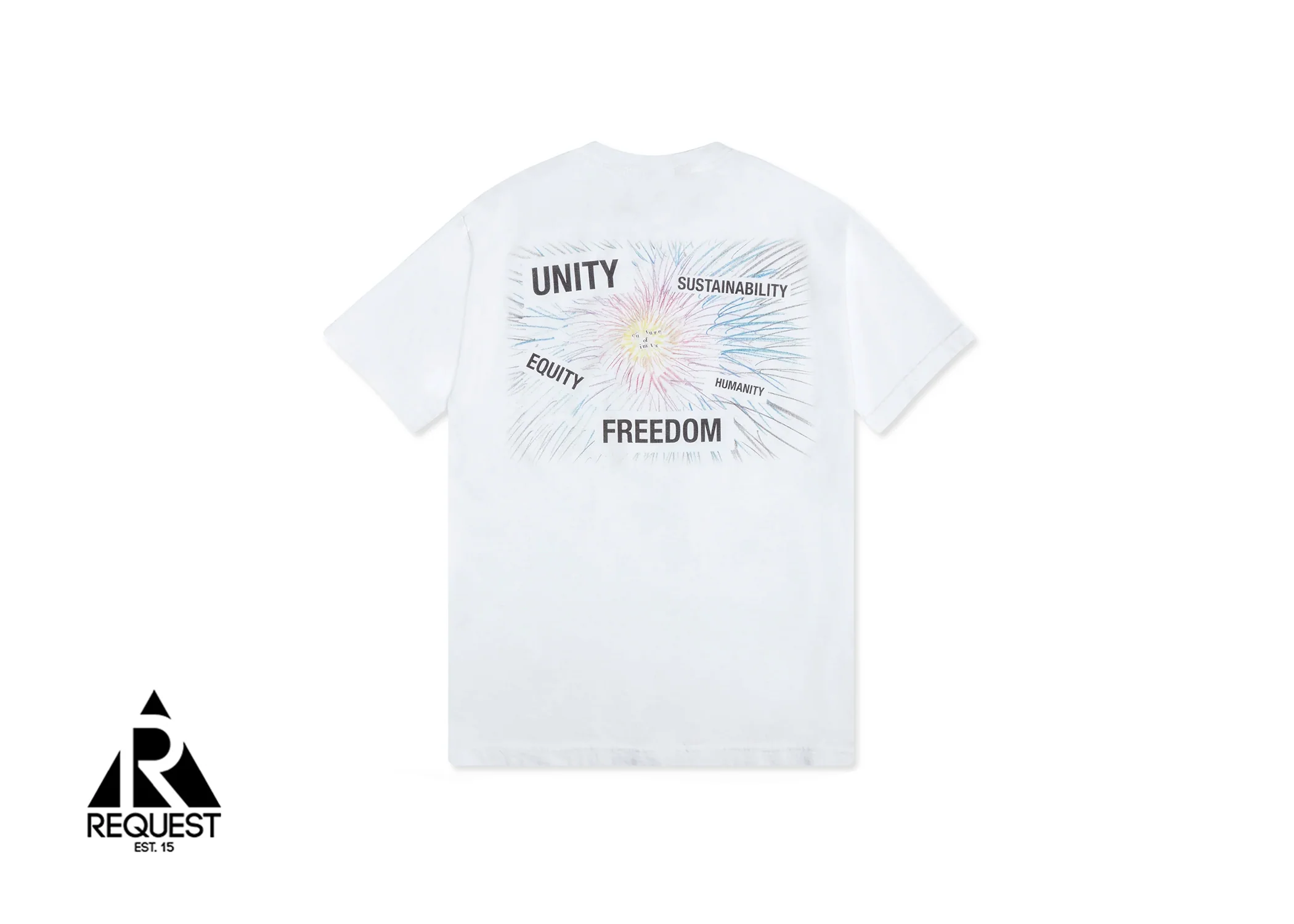 Vintage Rainbow Phoenix Tee "White" - Image 2