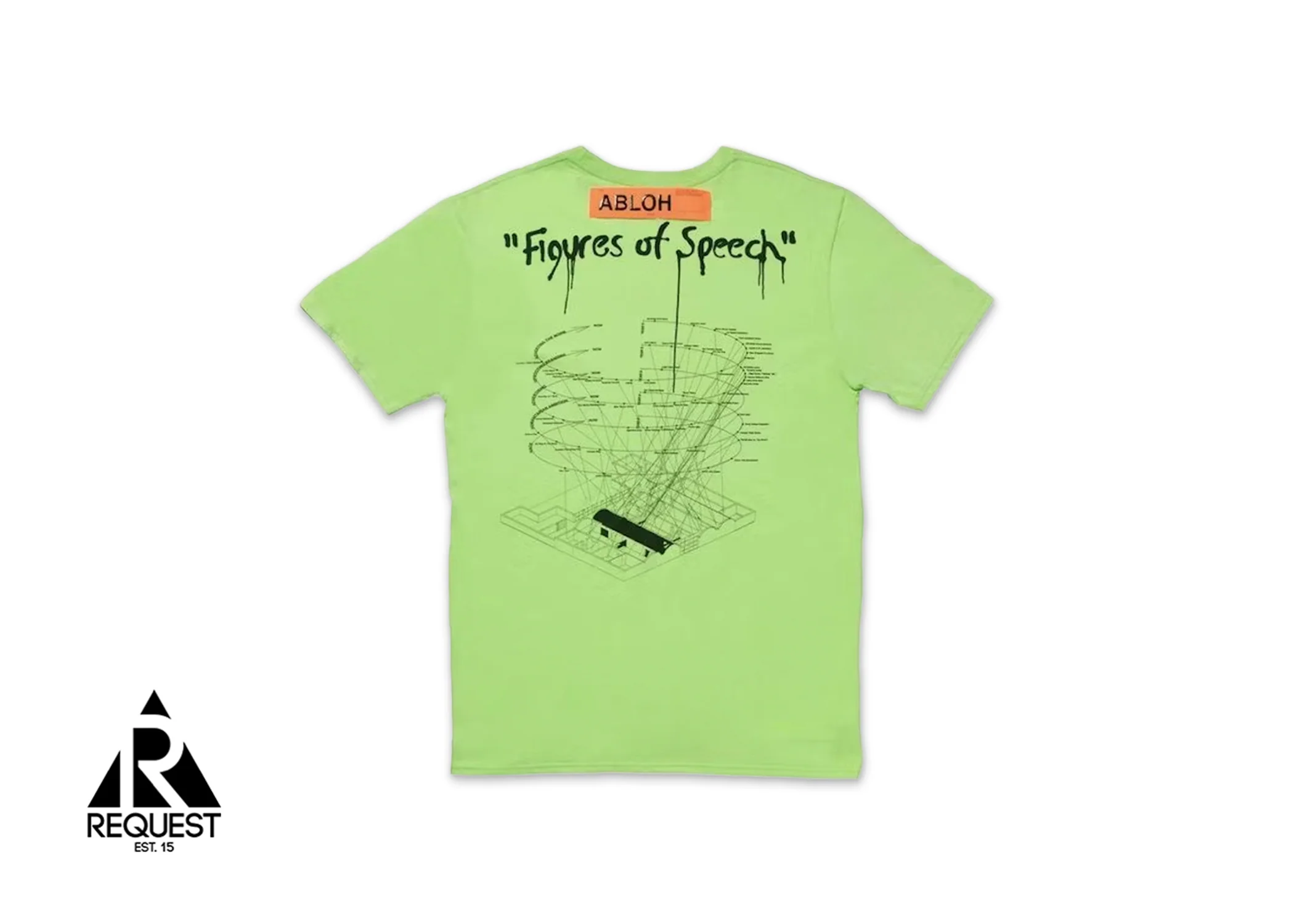 Virgil Abloh x MCA Figures Of Speech FOS Tee "Green" - Image 2
