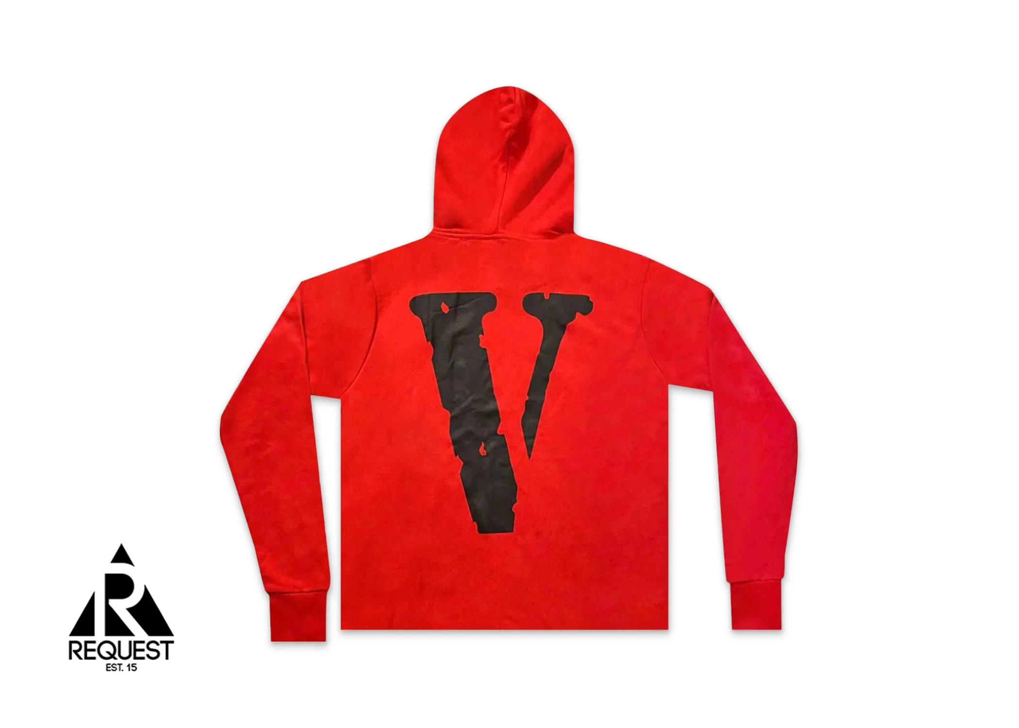 Vlone Friends Hoodie "Red/Black" - Image 2