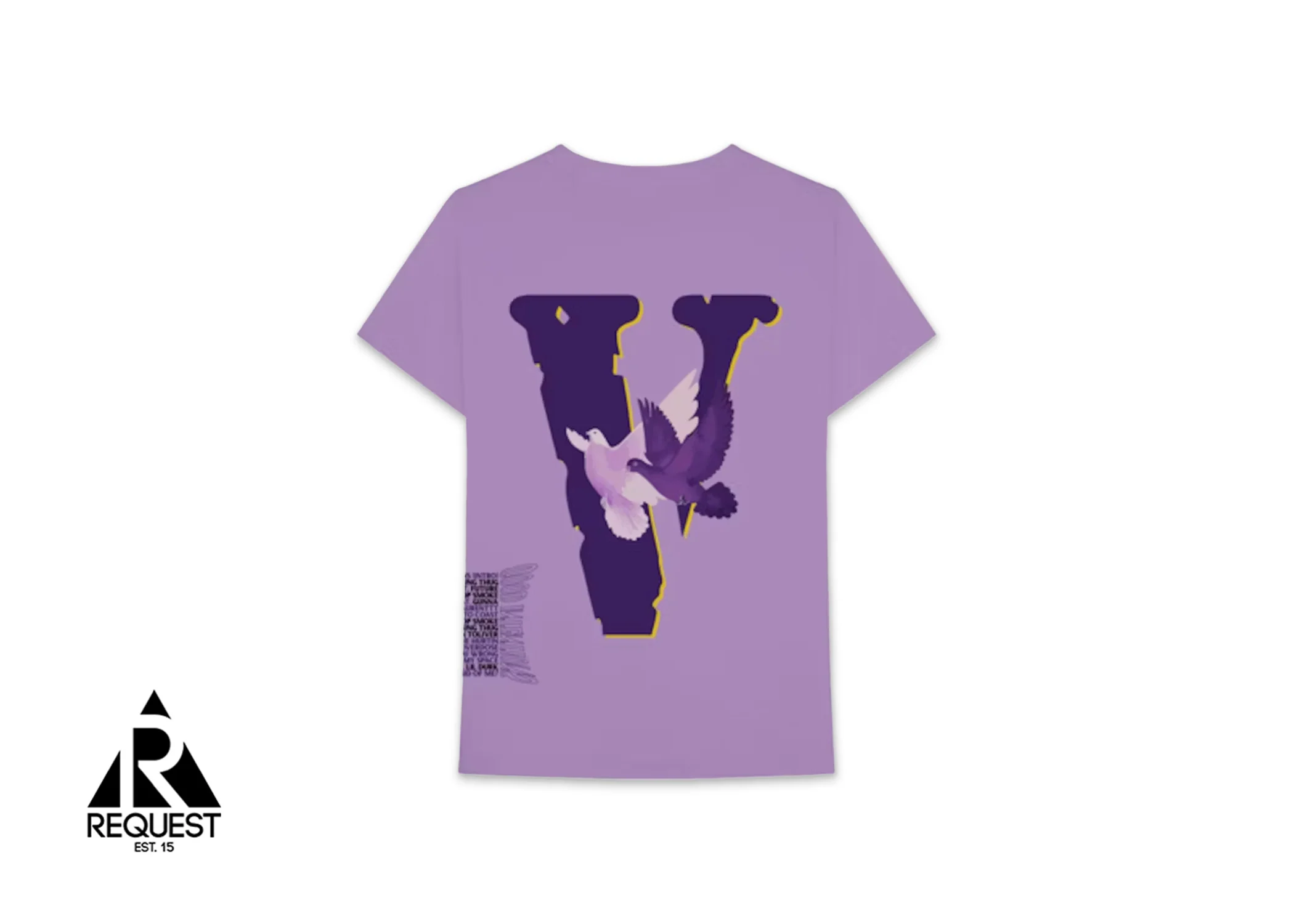 Vlone x Nav Doves Tee "Purple" - Image 2