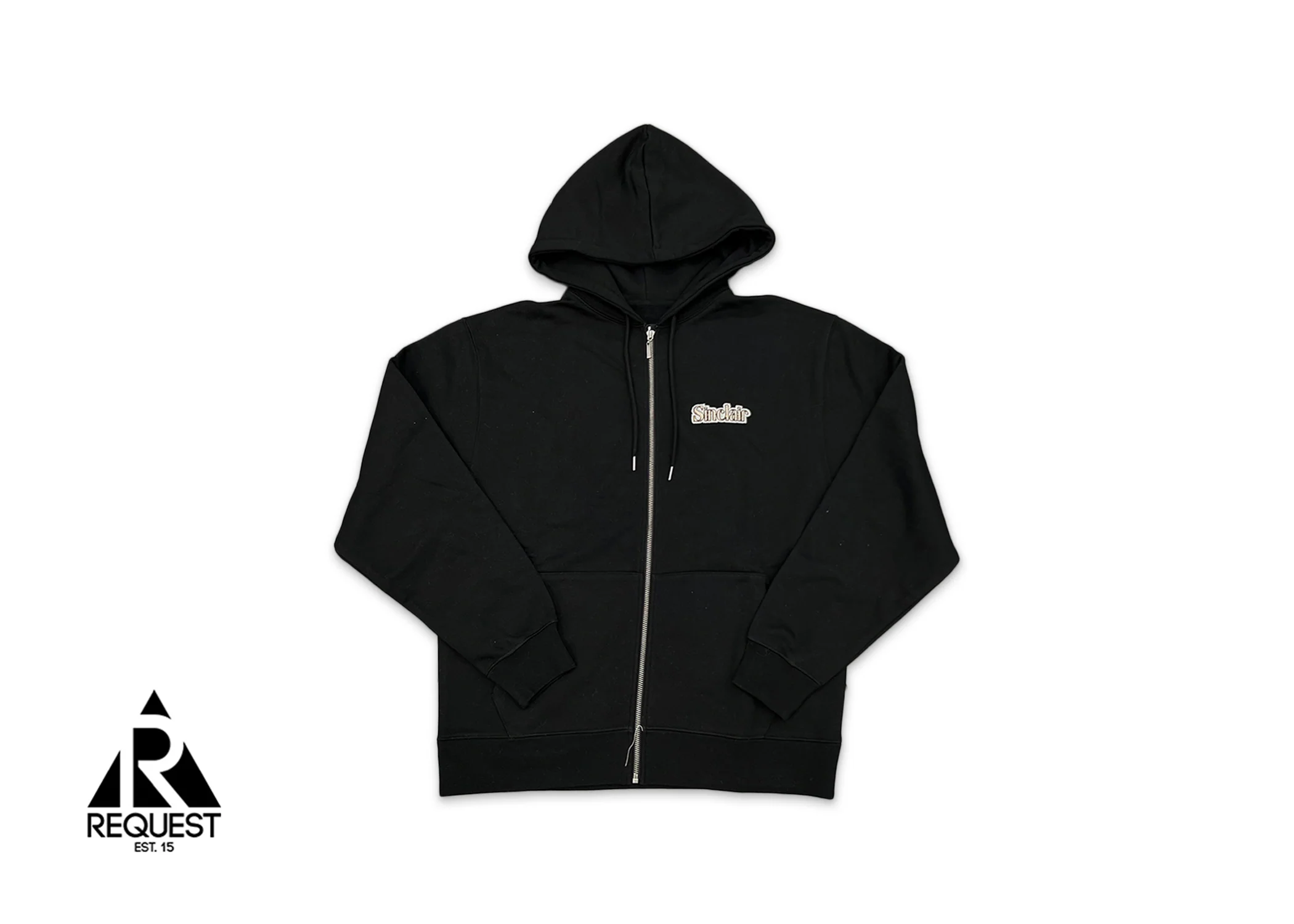 VVS Zip Up Hoodie "Black"