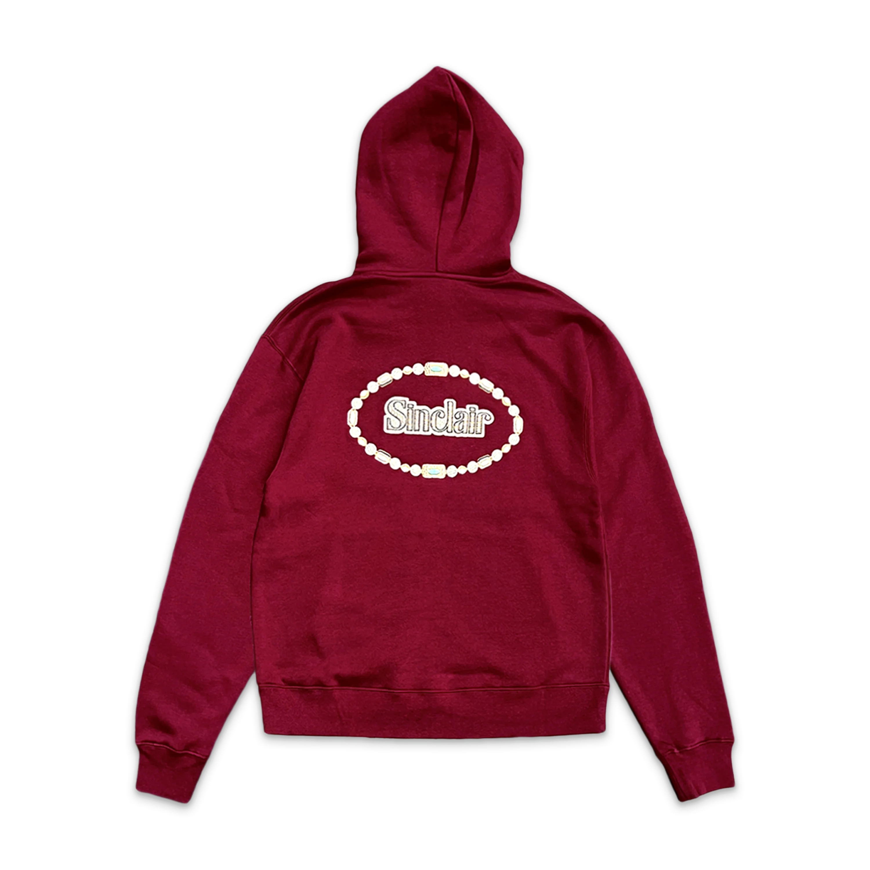 VVS Zip Up Hoodie "Burgundy Request Exclusive" - Image 2