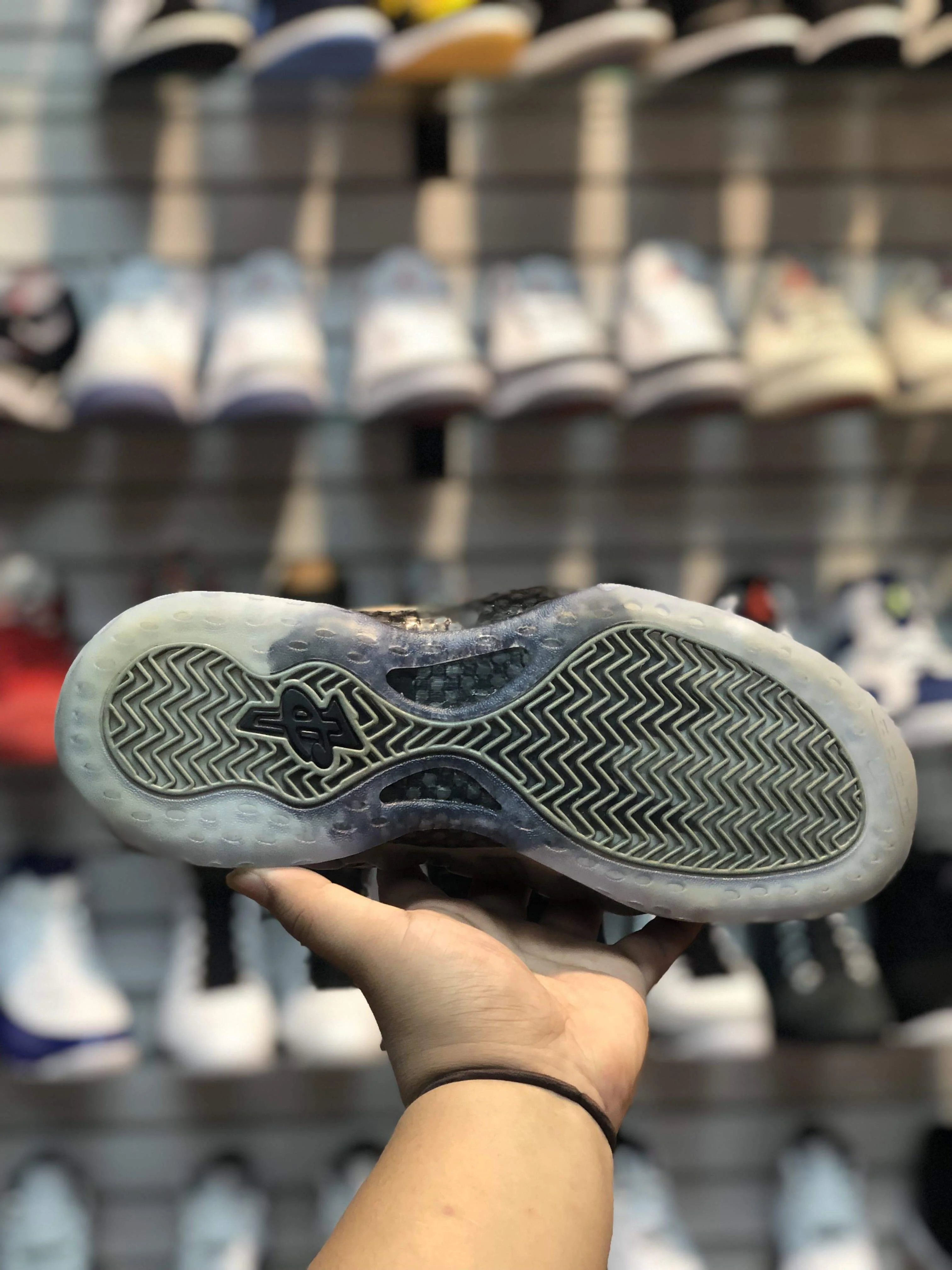 W Air Foamposite One “Iridescent” - Image 3
