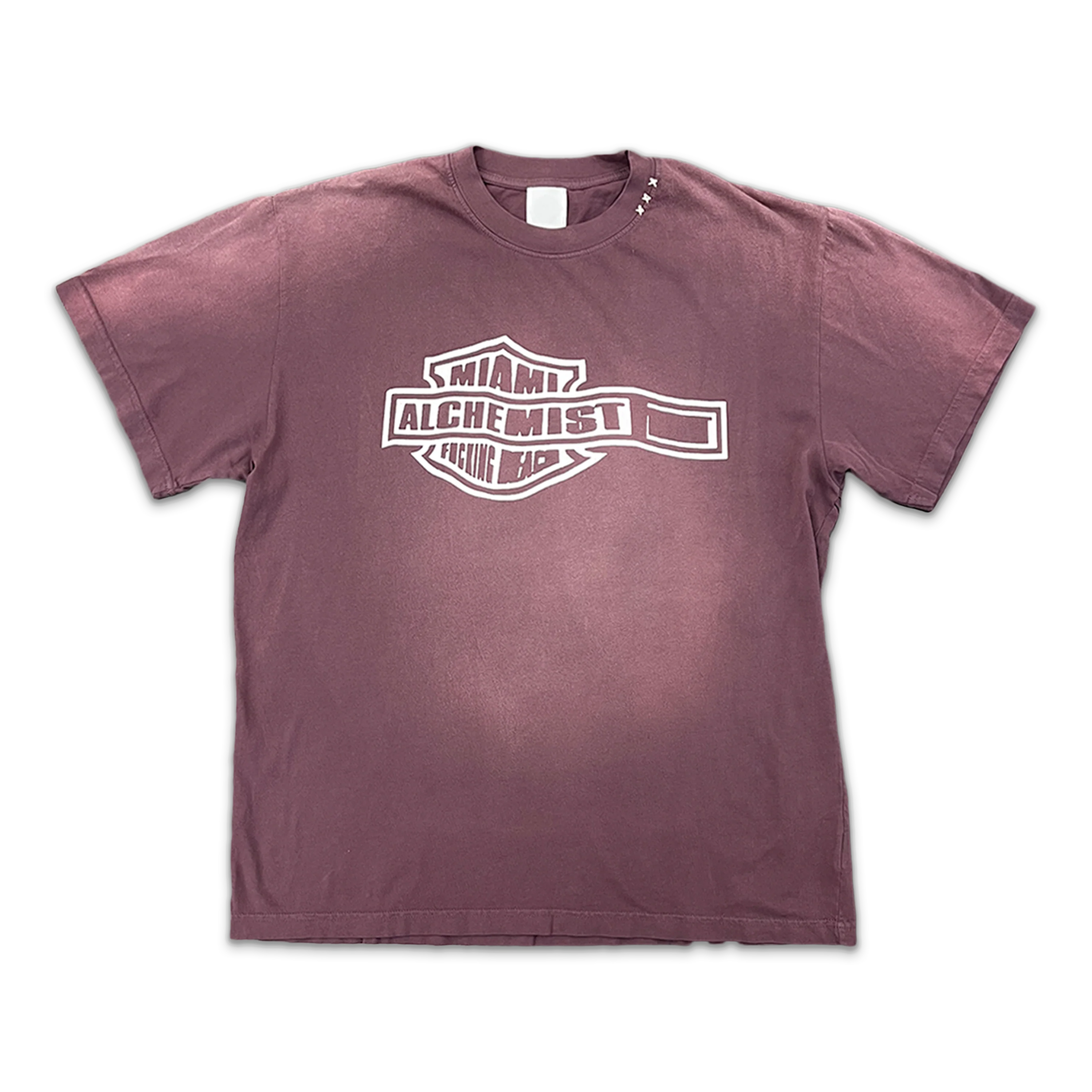 Waving Alchemist Tee "Black Plum"